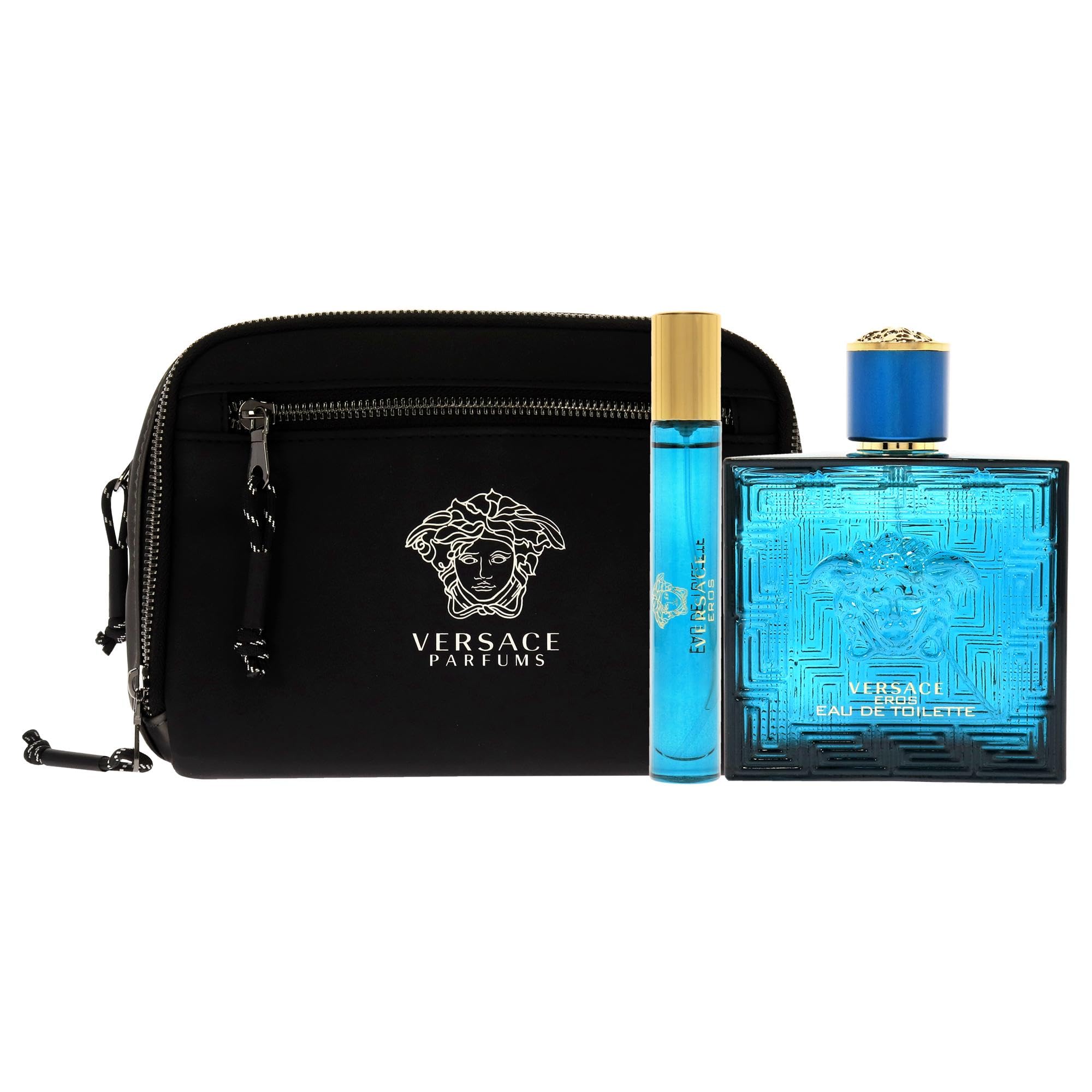 Foto 3 pulgar | Perfume Versace Eros EDT para Hombre 100 ml con Bolsa 3 Piezas - Venta Internacional