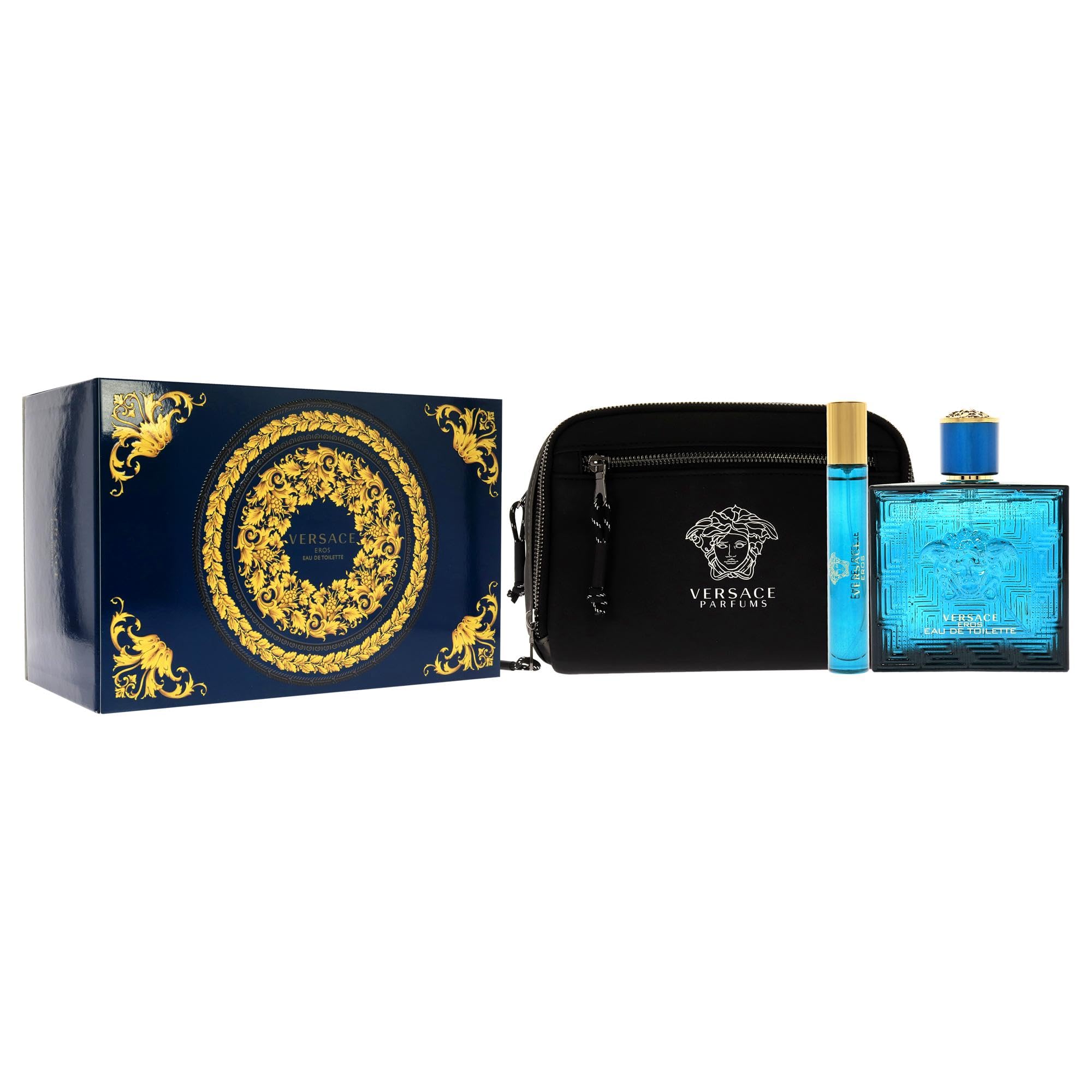 Foto 4 pulgar | Perfume Versace Eros EDT para Hombre 100 ml con Bolsa 3 Piezas - Venta Internacional