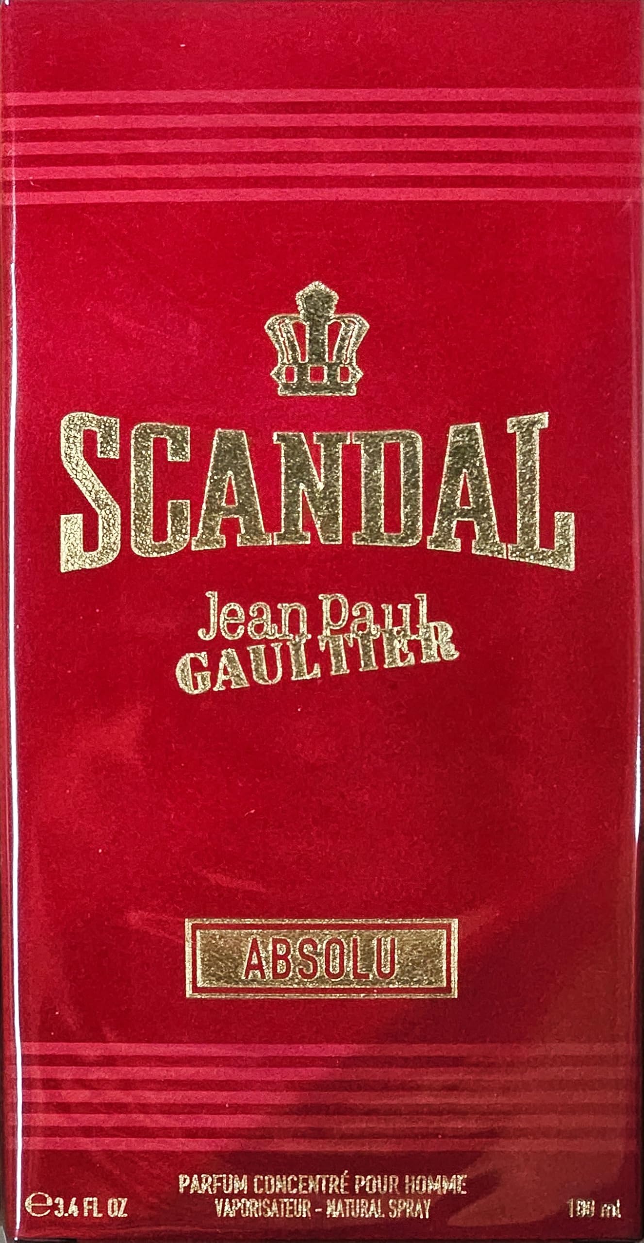 Foto 2 pulgar | Perfume Jean Paul Gaultier Scandal Para Hombre Absolu 100 Ml - Venta Internacional.