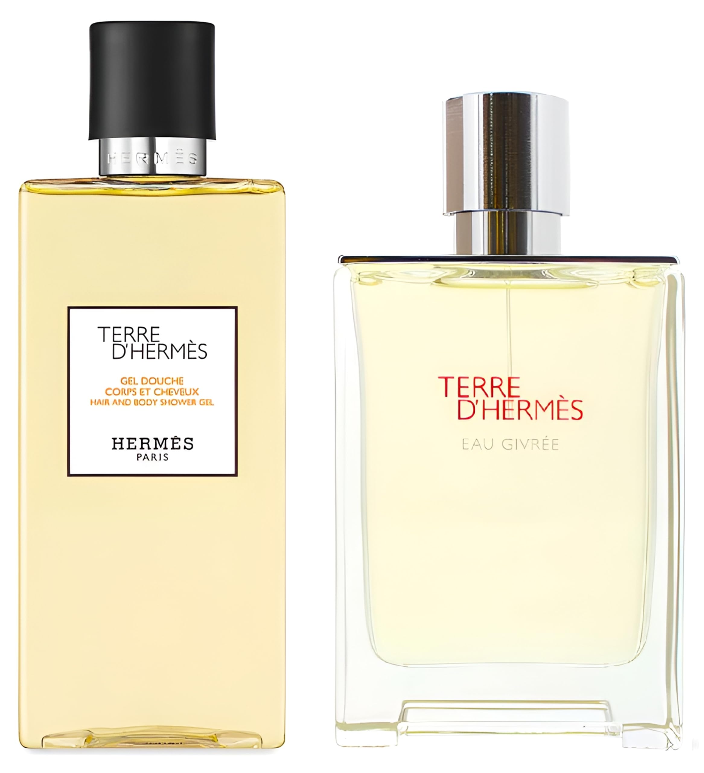 Set De Regalo Perfume Hermes Terre D'hermes De 100 Ml Y Gel De Ducha De 80 Ml - Venta Internacional.