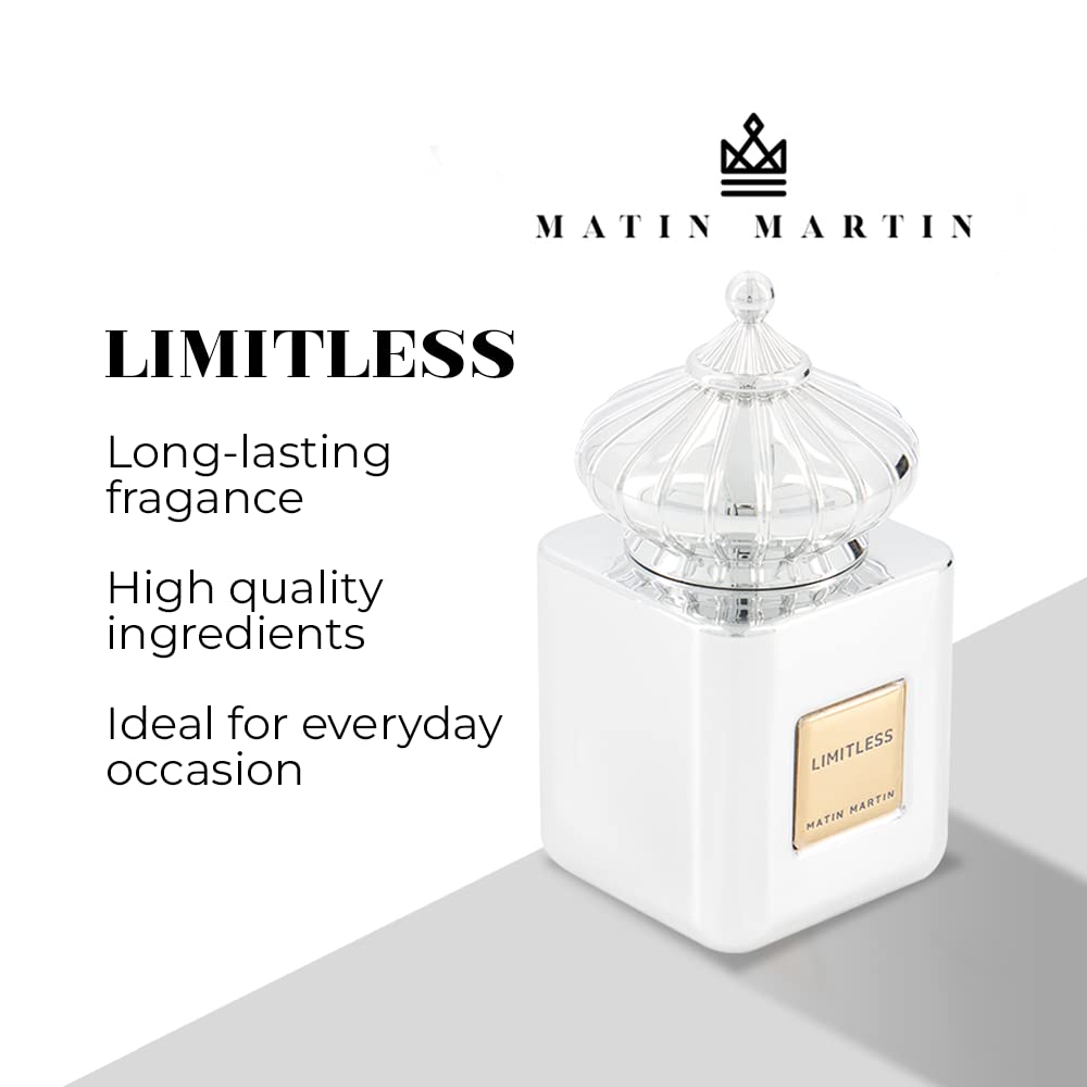 Foto 5 pulgar | Perfume Matin Martin Limitless Eau De Parfum Para Hombre 100 Ml - Venta Internacional.