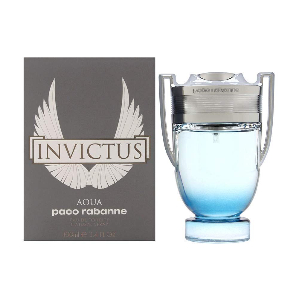 Perfume Paco Rabanne Invictus Aqua Eau de Toilette 100 ml para Hombre - Venta Internacional