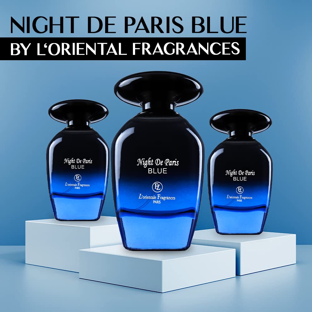 Foto 5 pulgar | Perfume L'orientale Fragrances Night De Paris Blue 100 Ml Edp - Venta Internacional.