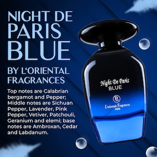 Foto 6 | Perfume L'orientale Fragrances Night De Paris Blue 100 Ml Edp - Venta Internacional.