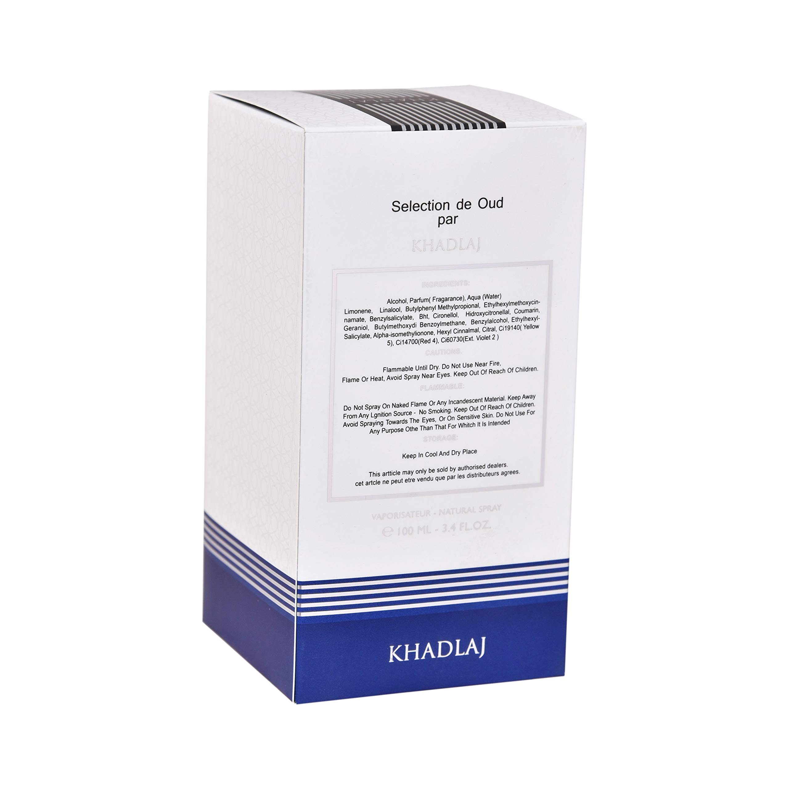 Foto 5 pulgar | Perfume Khadlaj Oud Pour Blueberry Eau de Parfum 100 Ml - Venta Internacional