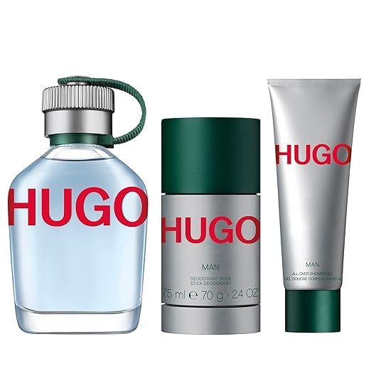 Foto 3 pulgar | Set De Regalo Perfume Hugo Boss Hugo Man Eau De Toilette, 125 Ml, 3 Unidades - Venta Internacional.