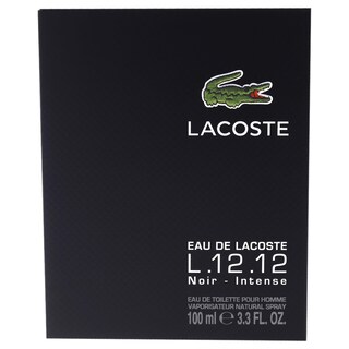 Foto 5 | Perfume Lacoste Eau De Toilette En Spray Para Hombre L.12.12 Noir 1 - Venta Internacional.