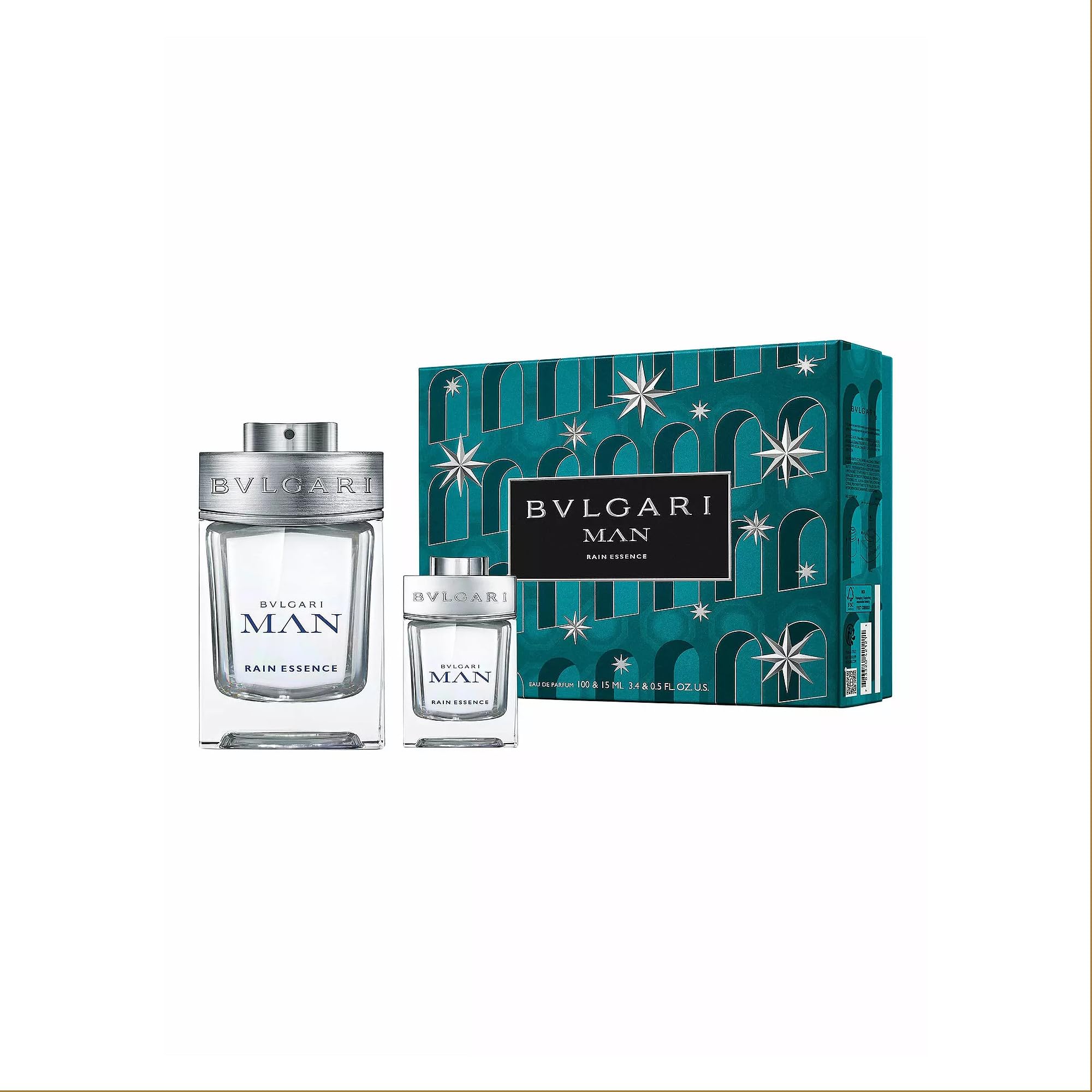 Foto 2 pulgar | Perfume Bvlgari Man Rain Essence Eau De Parfum, 100 Ml, Juego De 2 Unidades - Venta Internacional.