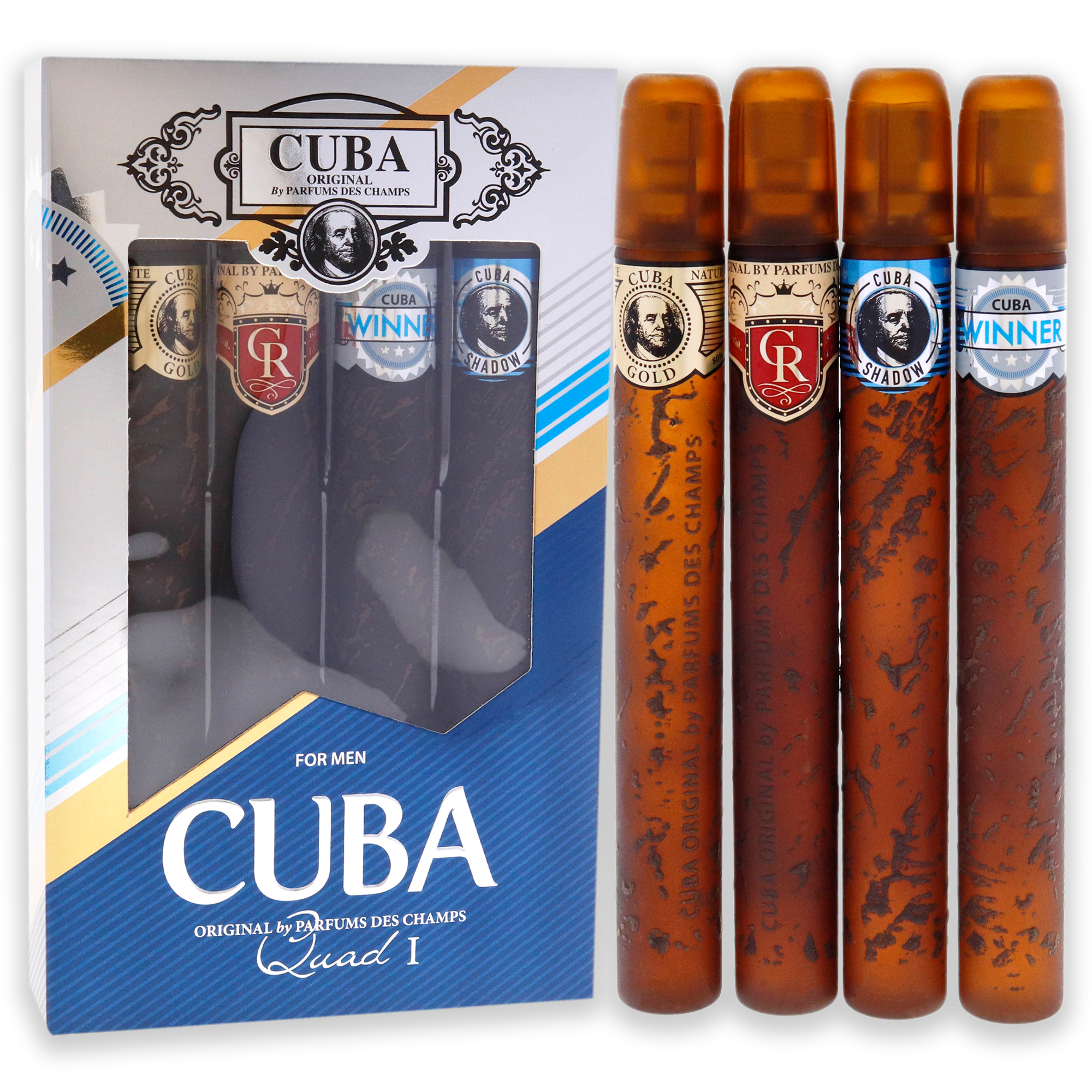 Foto 4 pulgar | Set de Regalo Perfume Cuba Quad I Cuba para Hombre 35 Ml- Venta Internacional