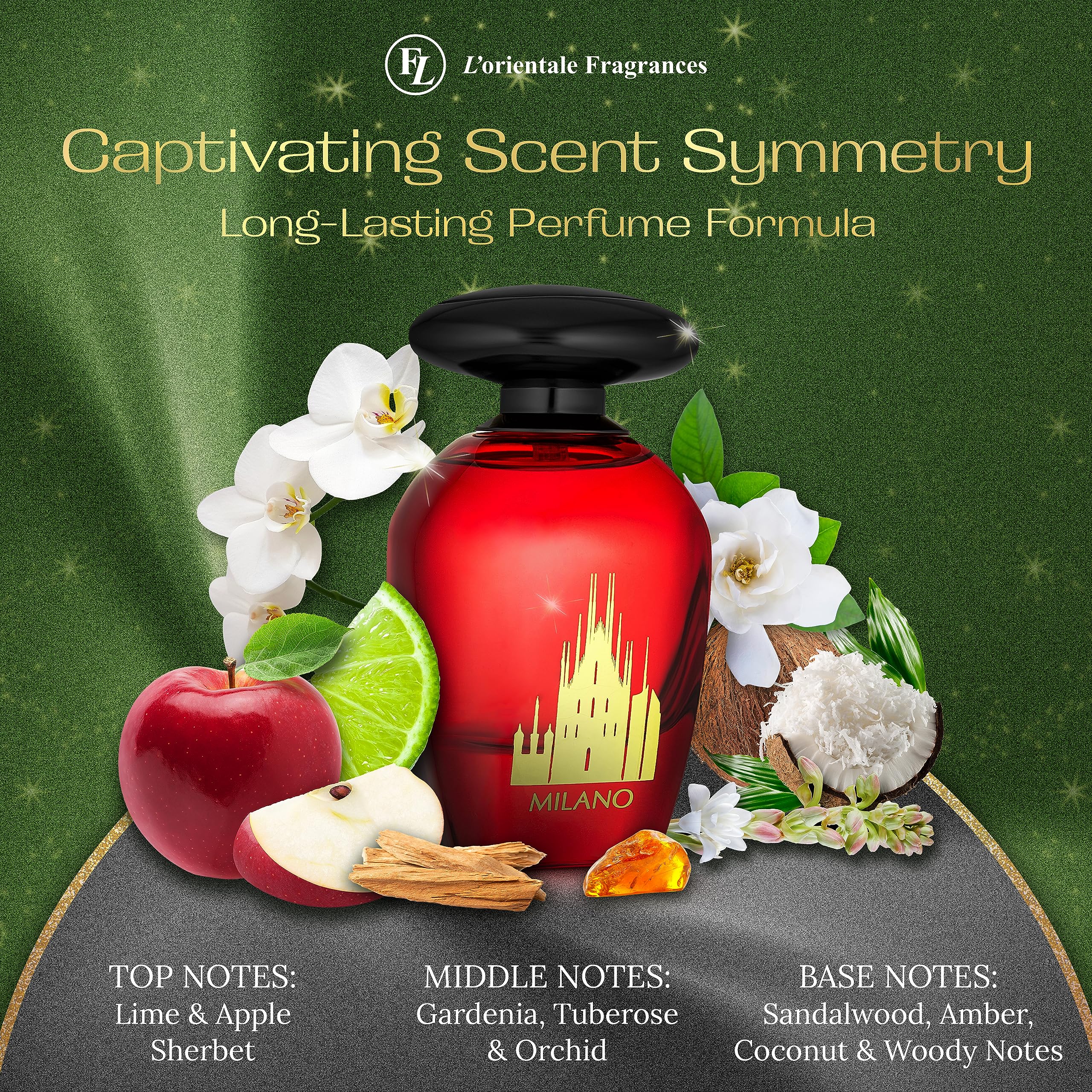 Foto 4 | Perfume L'orientale Fragrances Night De Paris Milano 100 Ml - Venta Internacional.