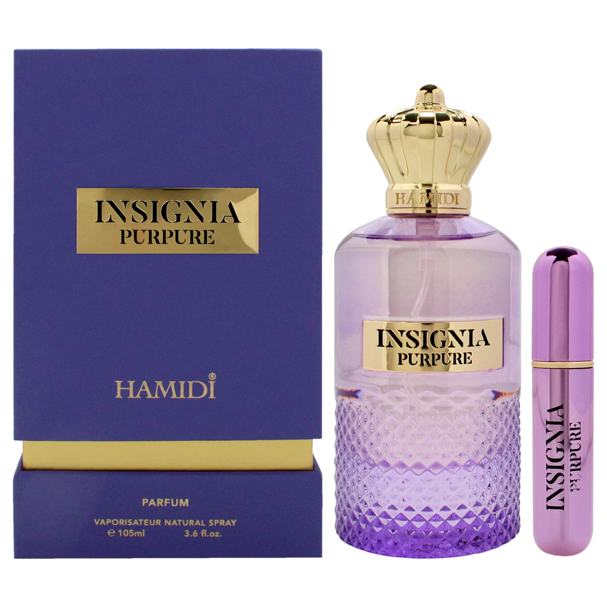 Foto 2 pulgar | Perfume Hamidi Insignia Purpure Perfume en Aerosol 100 ml Unisex - Venta Internacional