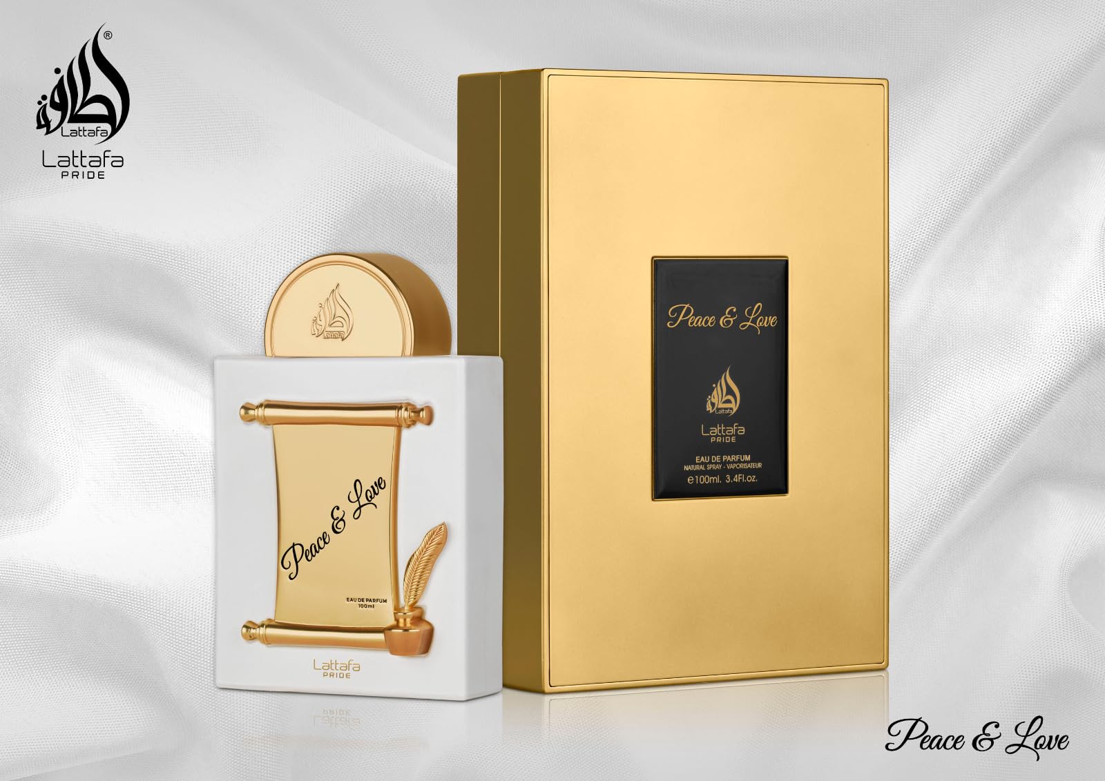 Foto 3 pulgar | Perfume Lattafa Pride Peace & Love, Perfume Unisex, 100 Ml - Venta Internacional.