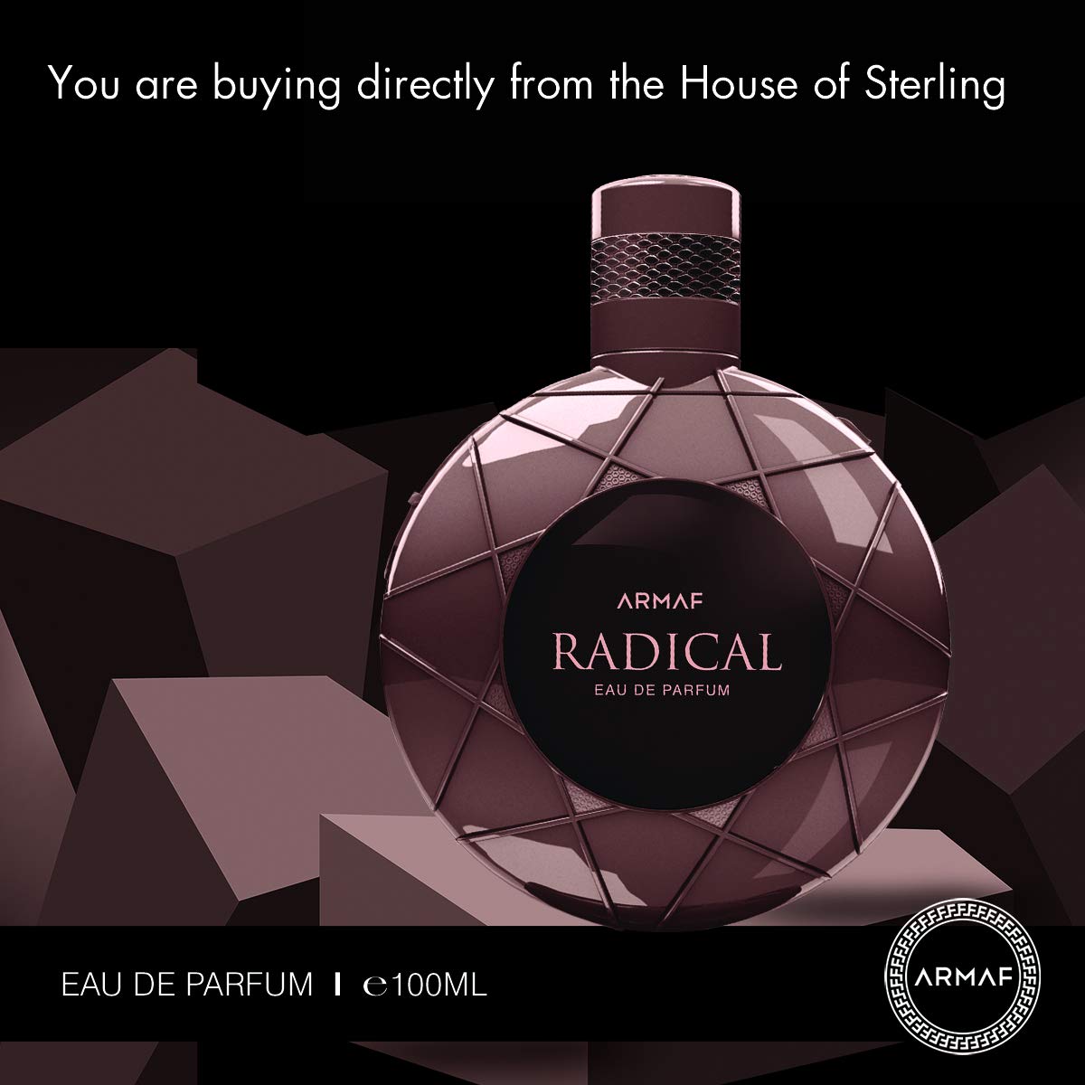 Foto 4 pulgar | Perfume Armaf Radical Brown Edp 100 ml para Hombre-Venta Internacional