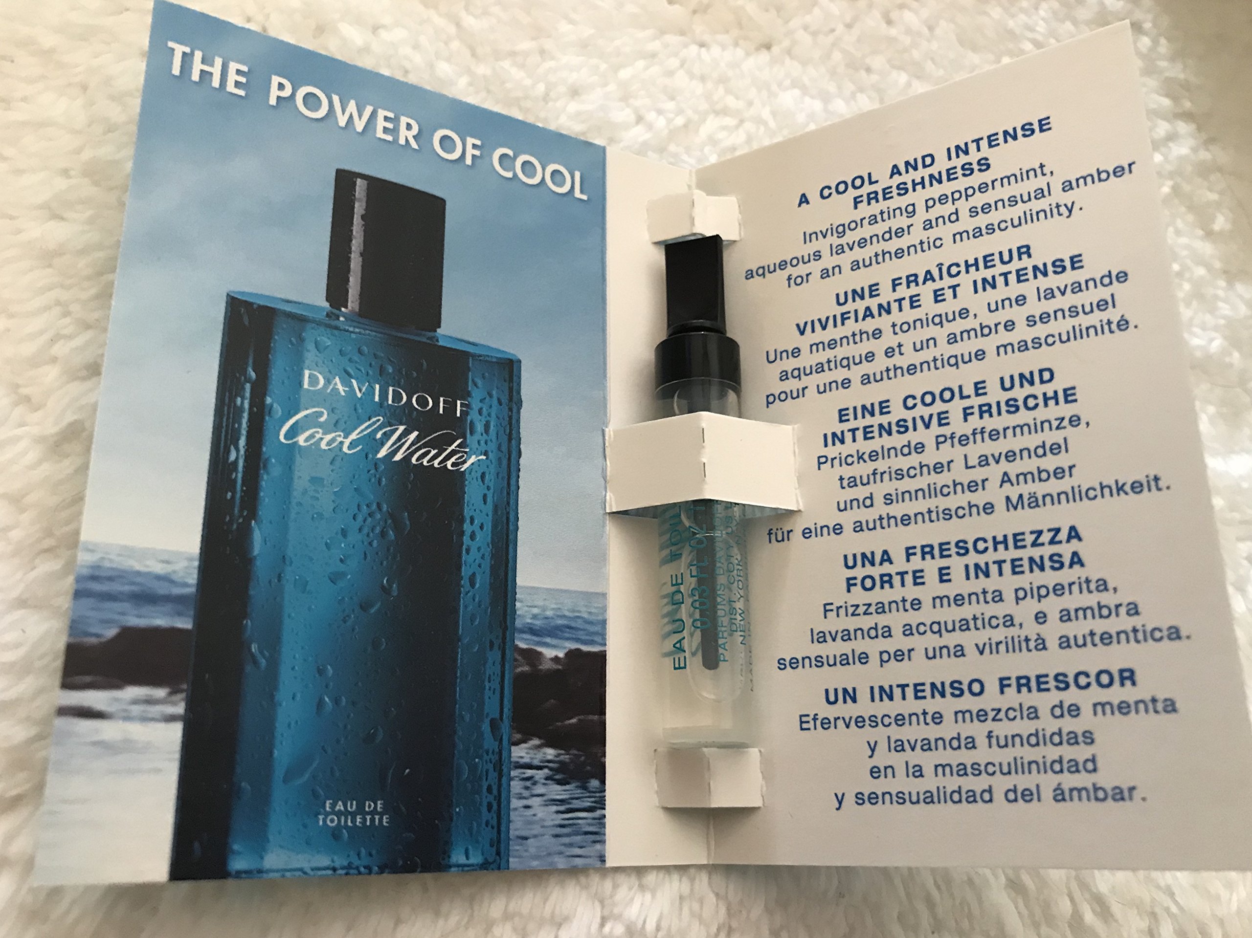 Foto 2 pulgar | Perfume Davidoff Cool Water Eau De Toilette, 1 Ml, Para Hombre - Venta Internacional.