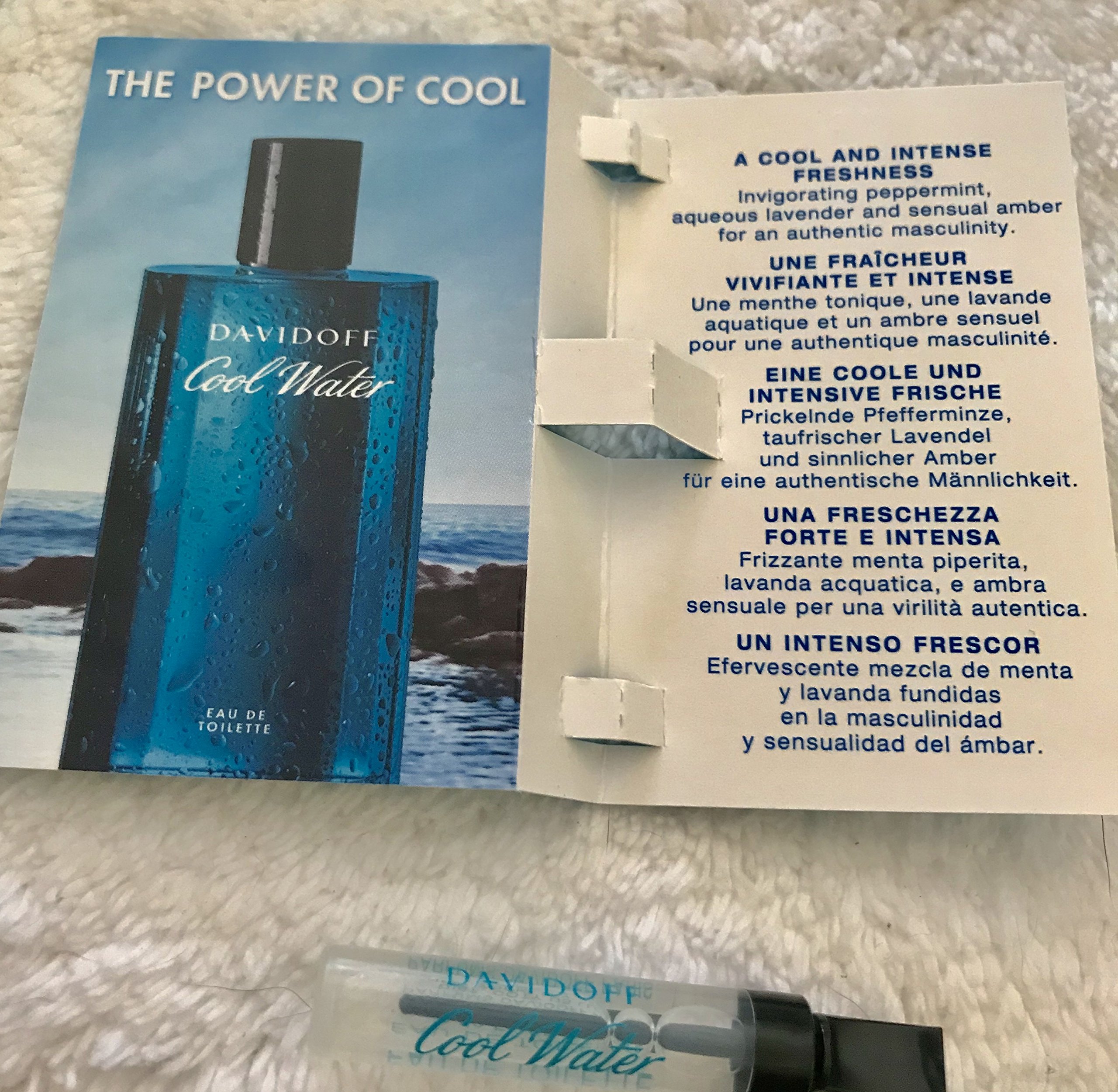 Foto 4 pulgar | Perfume Davidoff Cool Water Eau De Toilette, 1 Ml, Para Hombre - Venta Internacional.