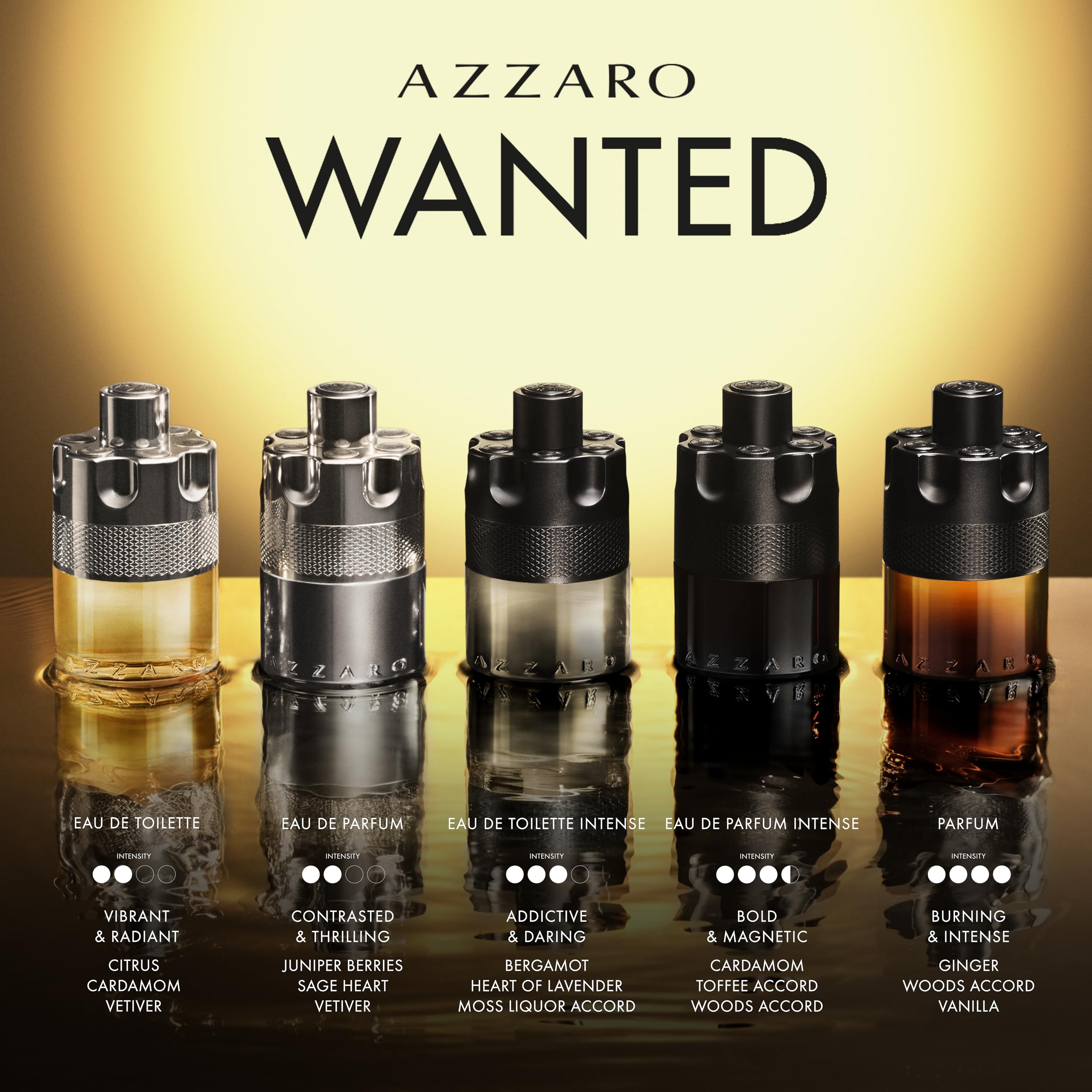 Foto 7 pulgar | Perfume Azzaro The Most Wanted Eau De Toilette Intenso, 100 Ml - Venta Internacional.