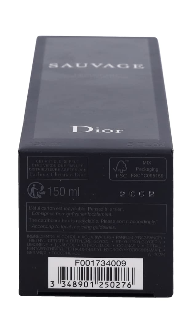 Foto 6 pulgar | Desodorante En Spray Dior Sauvage Para Hombre 150 Ml - Venta Internacional.