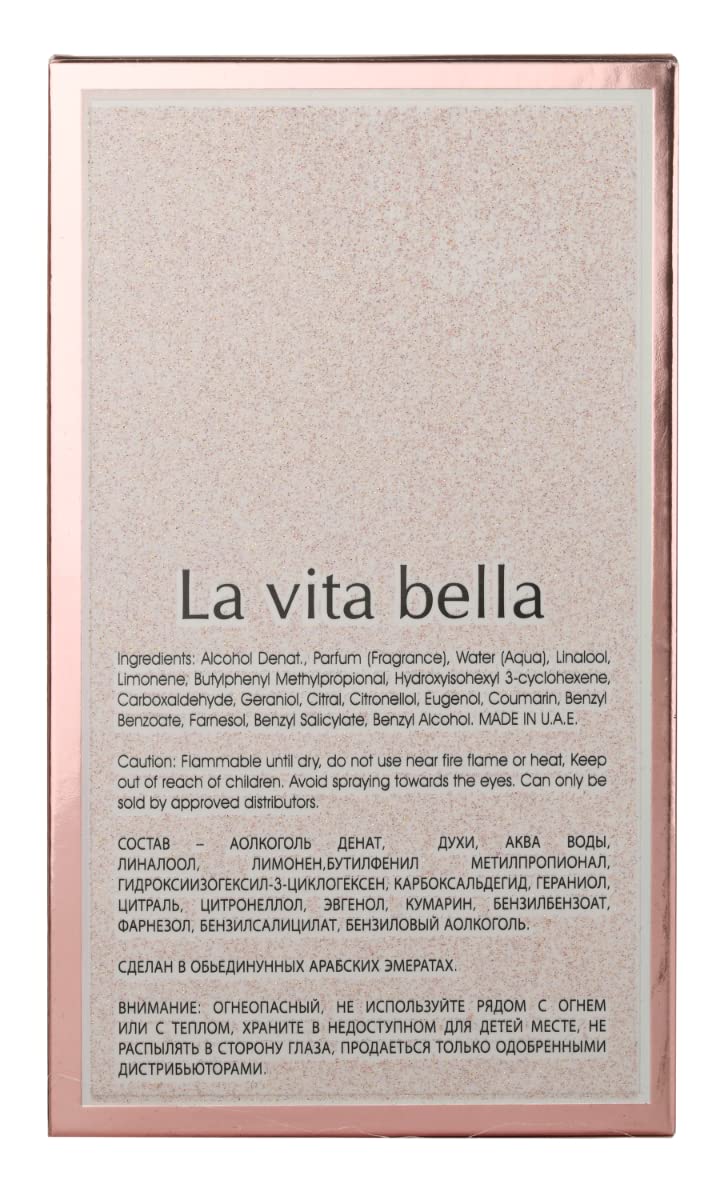 Foto 5 pulgar | Perfume Maison Alhambra La Vita Bella Edp 100 Ml Para Mujer - Venta Internacional.