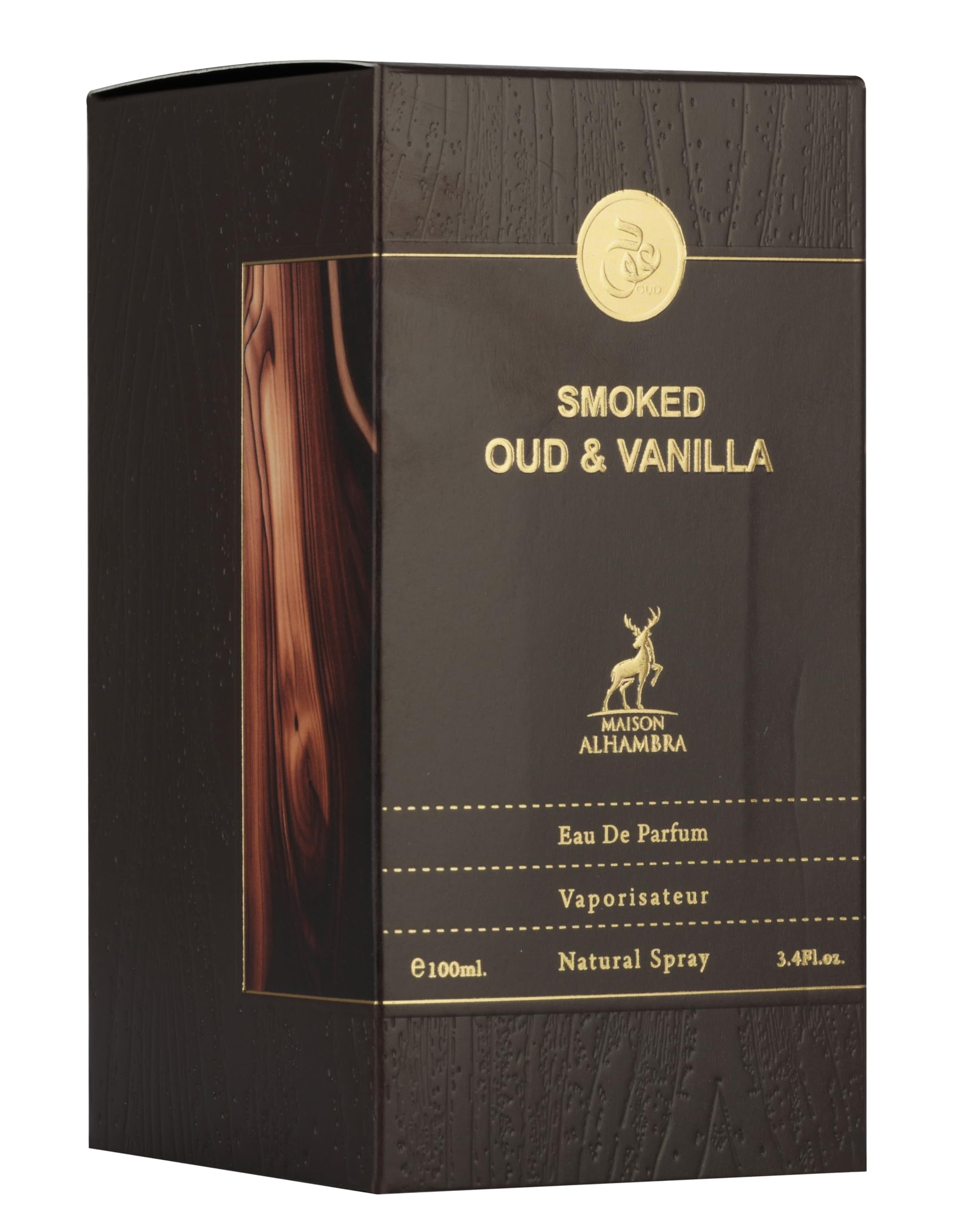 Foto 4 pulgar | Perfume Maison Alhambra Smoked Oud & Vanilla Eau De Parfum 100 ml para Hombre - Venta Internacional