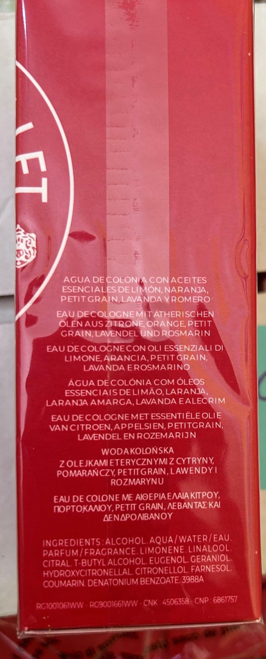 Foto 7 | Perfume Roger & Gallet Jean Marie Farina, Agua De Colonia, 100 Ml - Venta Internacional.