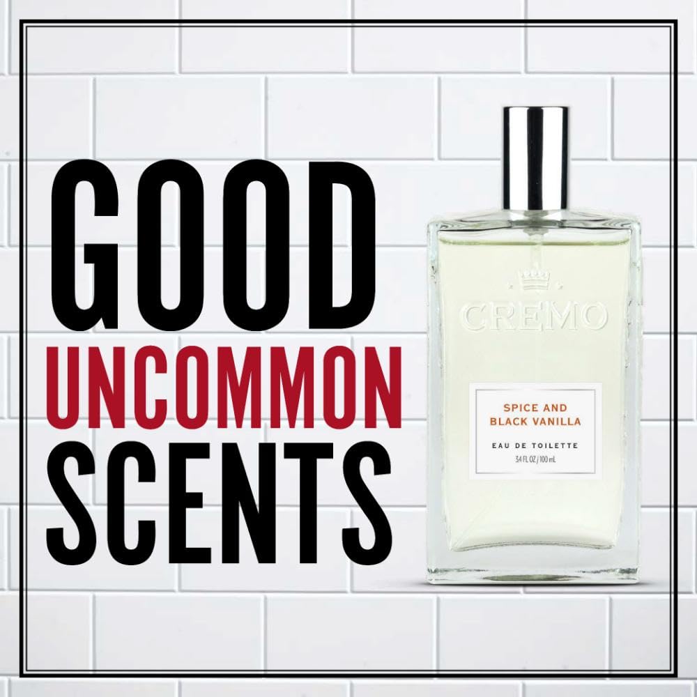 Foto 4 | Colonia En Aerosol Cremo Spice & Black Vanilla, 100 Ml, Para Hombre - Venta Internacional.