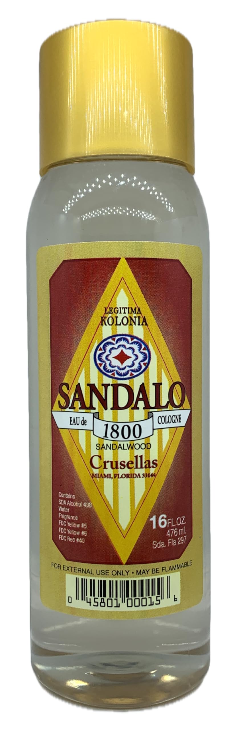 Colonia Crusellas Legitima Kolonia 1800 De Madera De Sándalo 472 Ml - Venta Internacional.