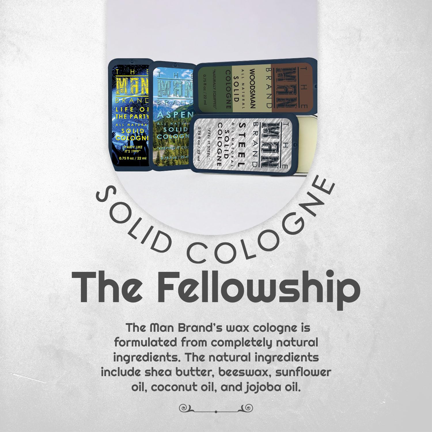 Foto 4 pulgar | Set De Muestras De Colonia Sólida The Man Brand The Fellowship, 22 Ml - Venta Internacional.
