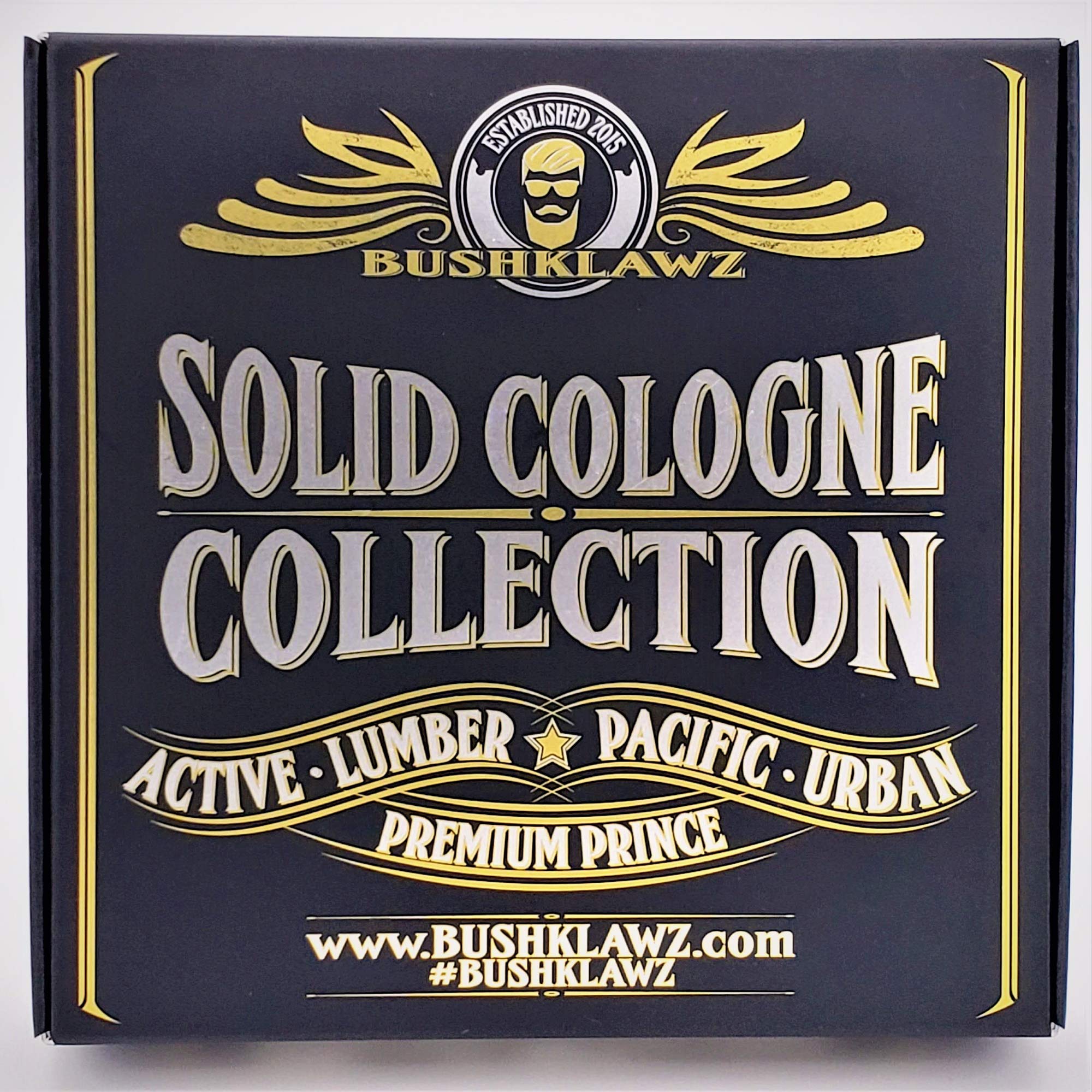 Foto 4 pulgar | Solid Cologne Bushklawz Premium Prince, 30 Ml, Set De 4 Aromas - Venta Internacional.