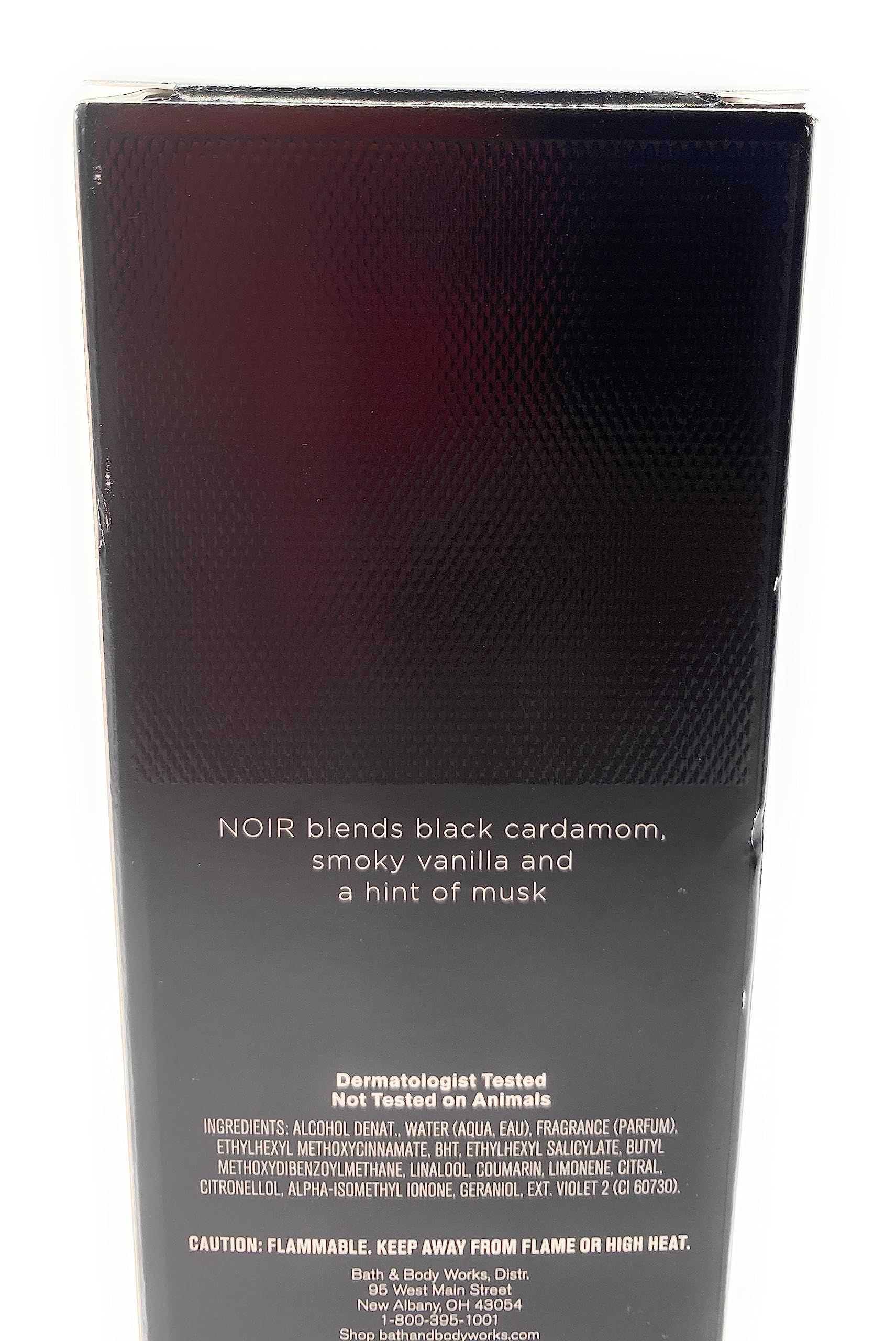 Foto 3 pulgar | Colonia En Aerosol Perfume Bath And Body Works Noir, 100 Ml, Para Hombre - Venta Internacional.