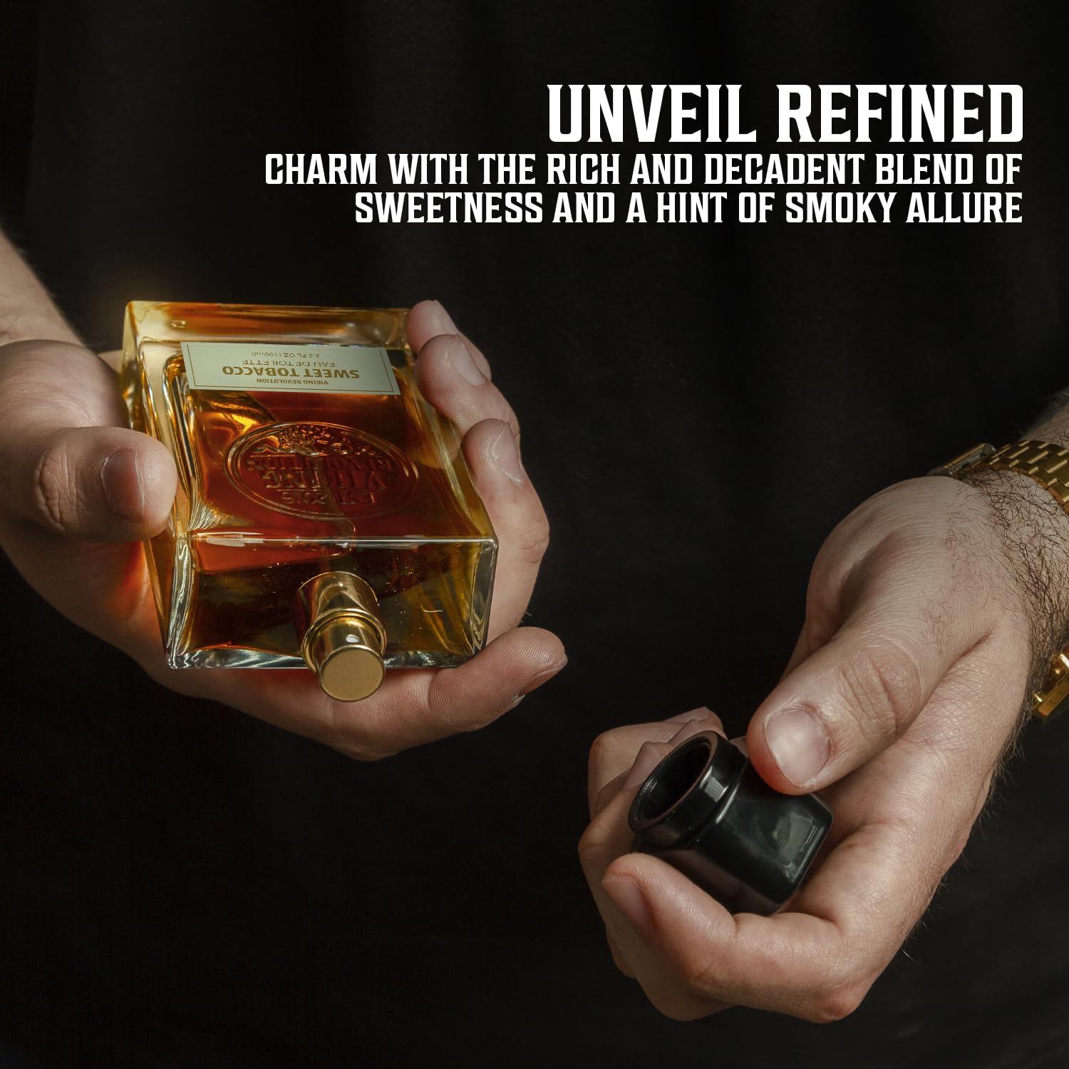 Foto 4 pulgar | Eau De Toilette Cologne Viking Revolution Sweet Tobacco, 100 Ml - Venta Internacional.