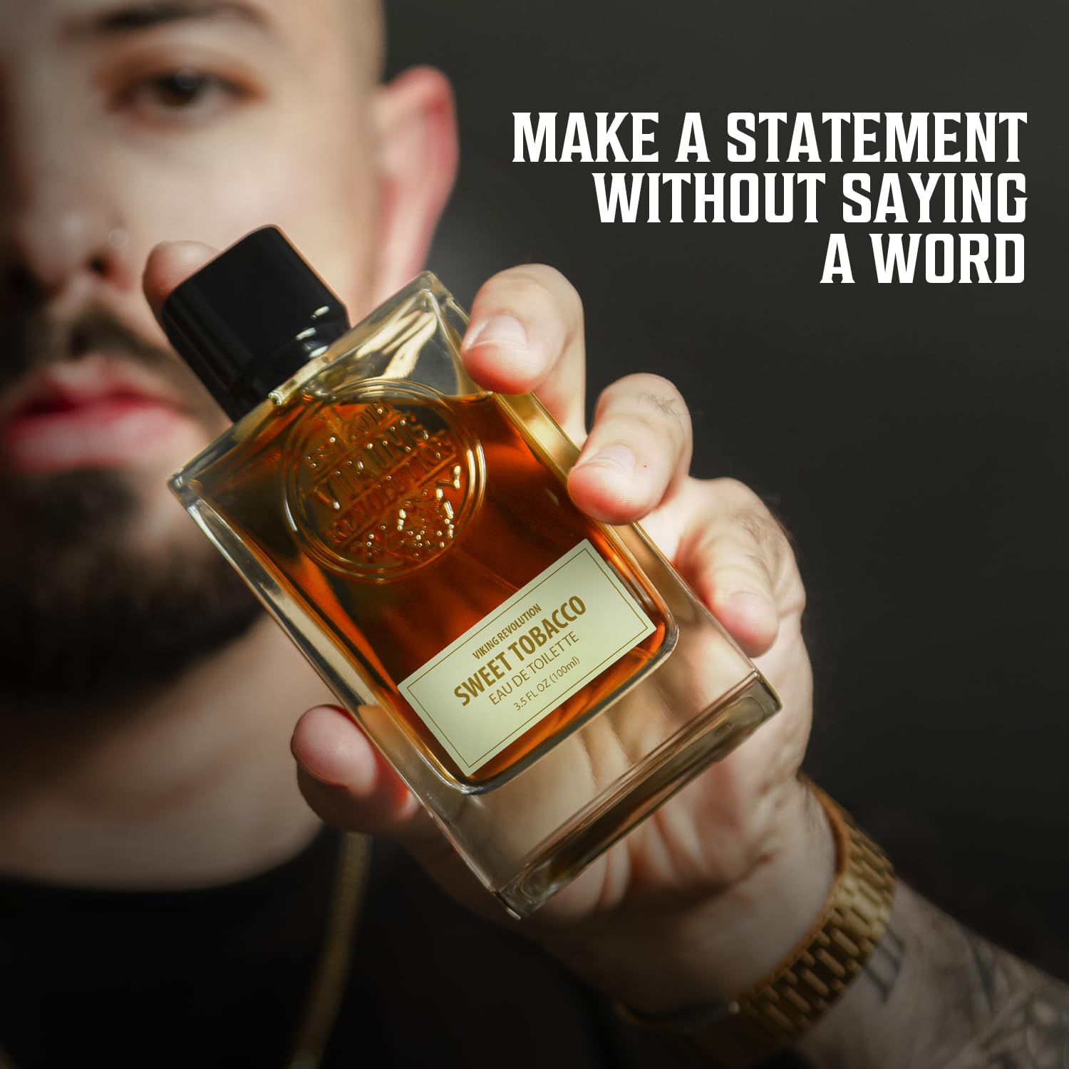 Foto 6 pulgar | Eau De Toilette Cologne Viking Revolution Sweet Tobacco, 100 Ml - Venta Internacional.