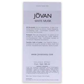 Foto 6 | Colonia En Aerosol Perfume Jovan White Musk Para Mujer, 90 Ml - Venta Internacional.