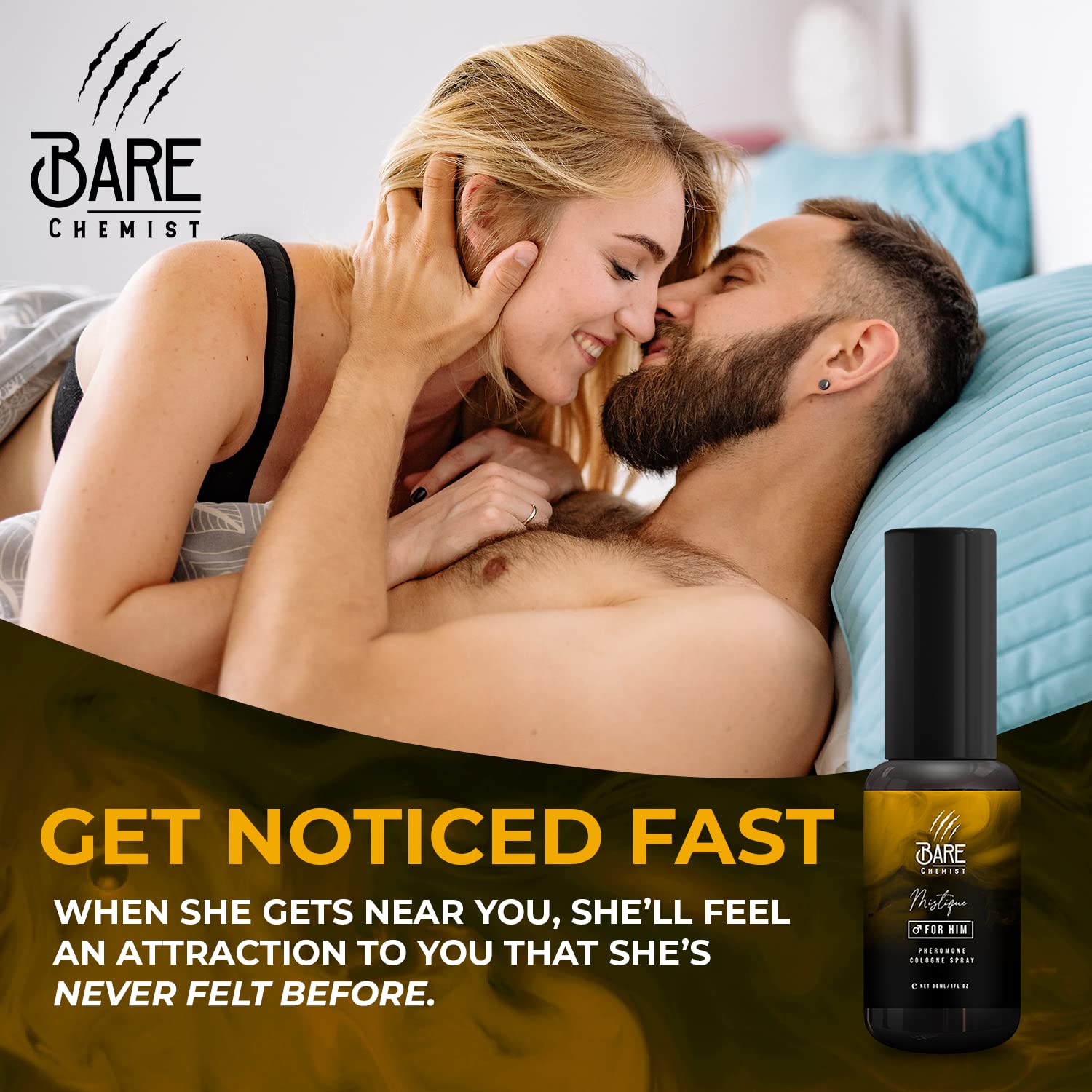 Foto 7 pulgar | Cologne Bare Chemist Pheromones Mystique Para Hombre, 100 Ml - Venta Internacional.