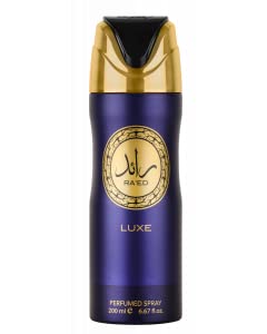 Desodorante Perfumado En Aerosol Lattafa Ra'ed Luxe, 200 Ml, Unisex - Venta Internacional.