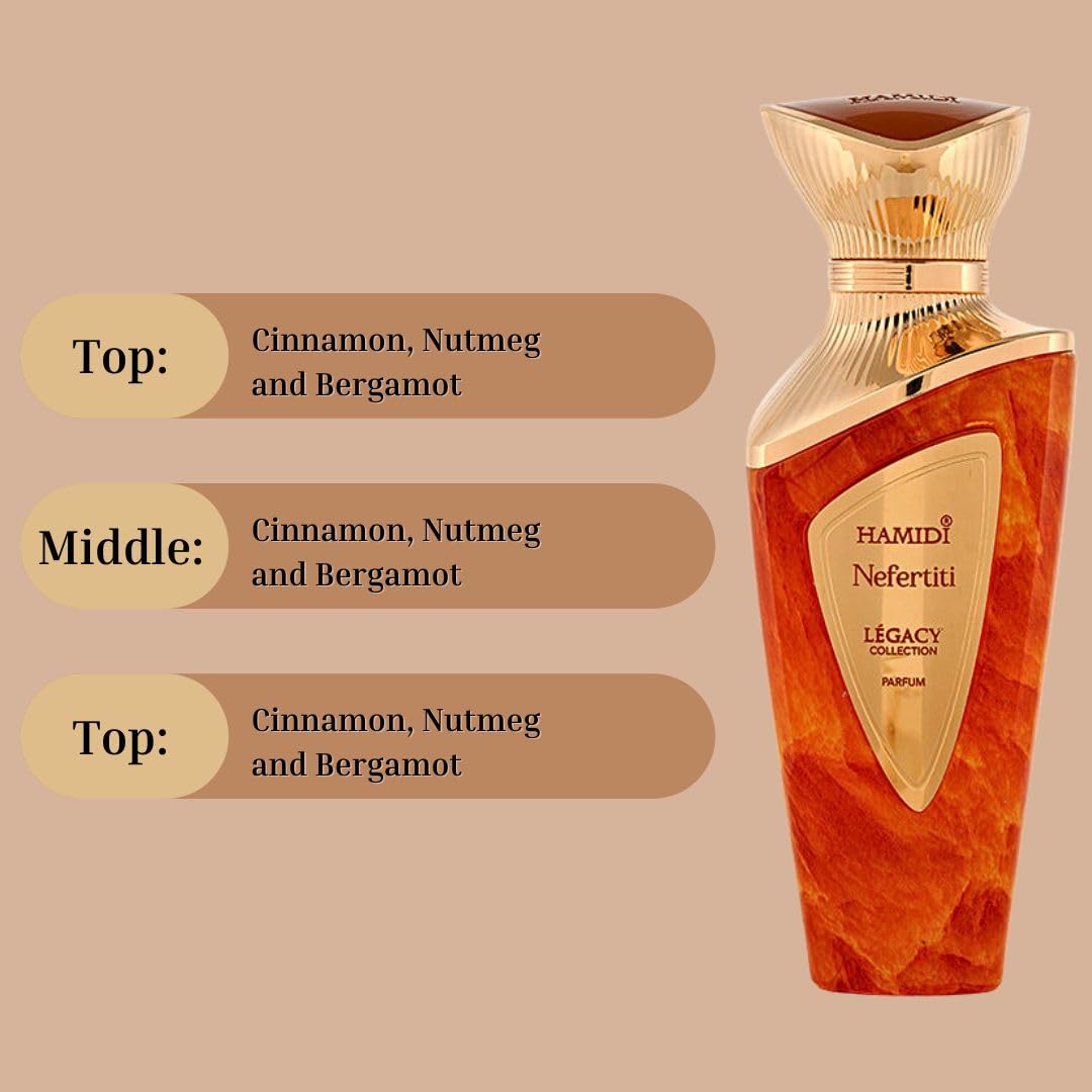 Foto 6 pulgar | Perfume Hamidi Legacy Nefertiti Edp 100 Ml Para Hombre Y Mujer - Venta Internacional.