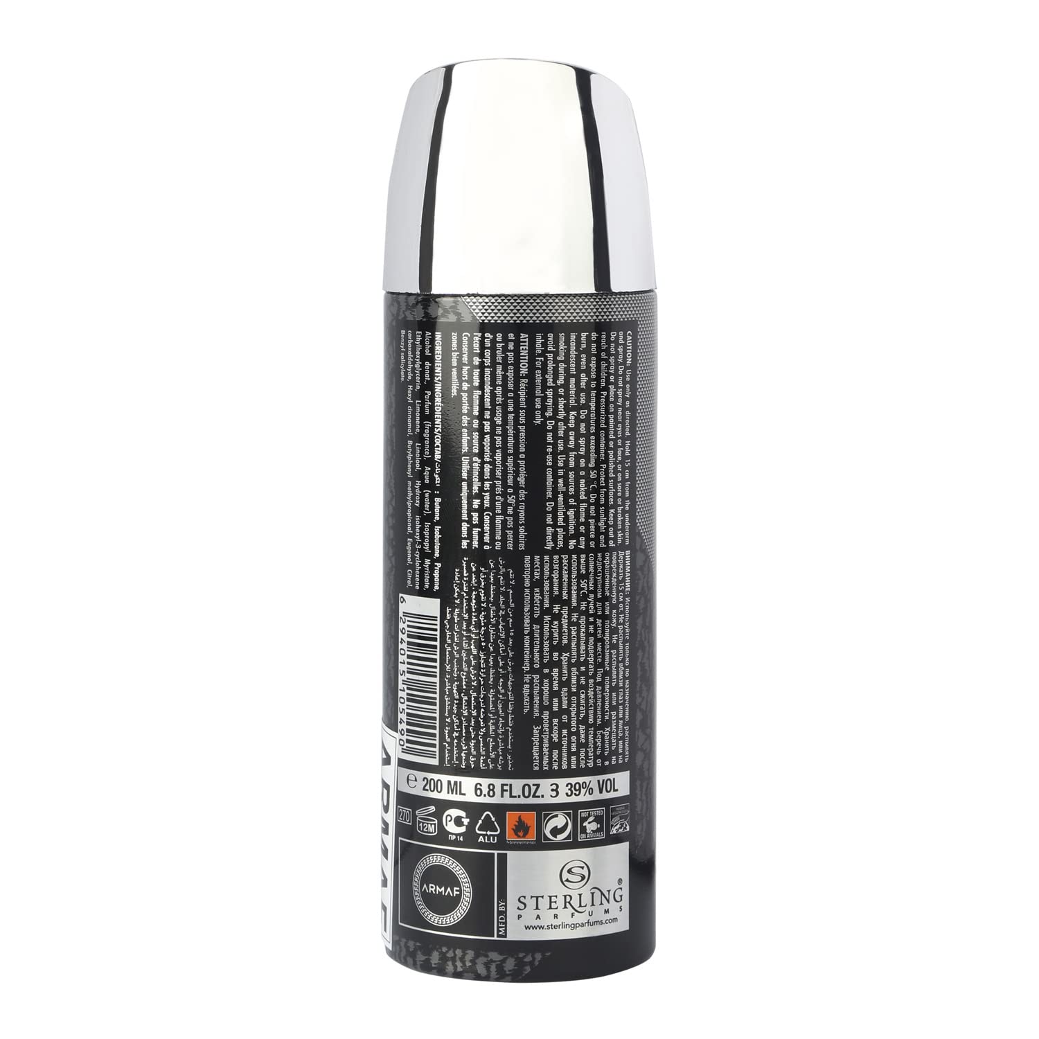 Foto 3 pulgar | Spray Corporal Armaf Le Parfait Para Hombre 200 Ml - Venta Internacional.