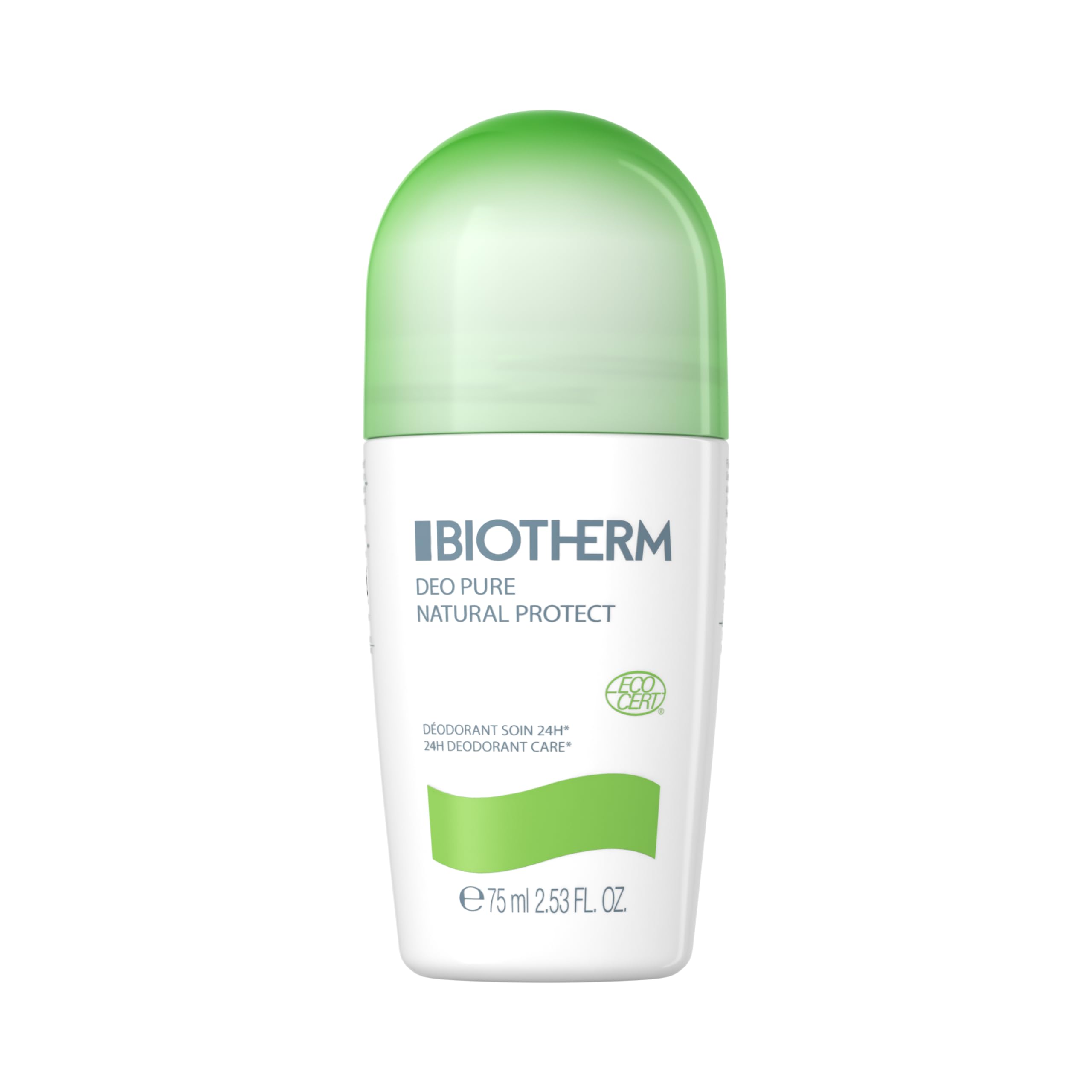 Desodorante Biotherm Deo Pure Natural Protect 24 Horas En Rollo 75 Ml - Venta Internacional.