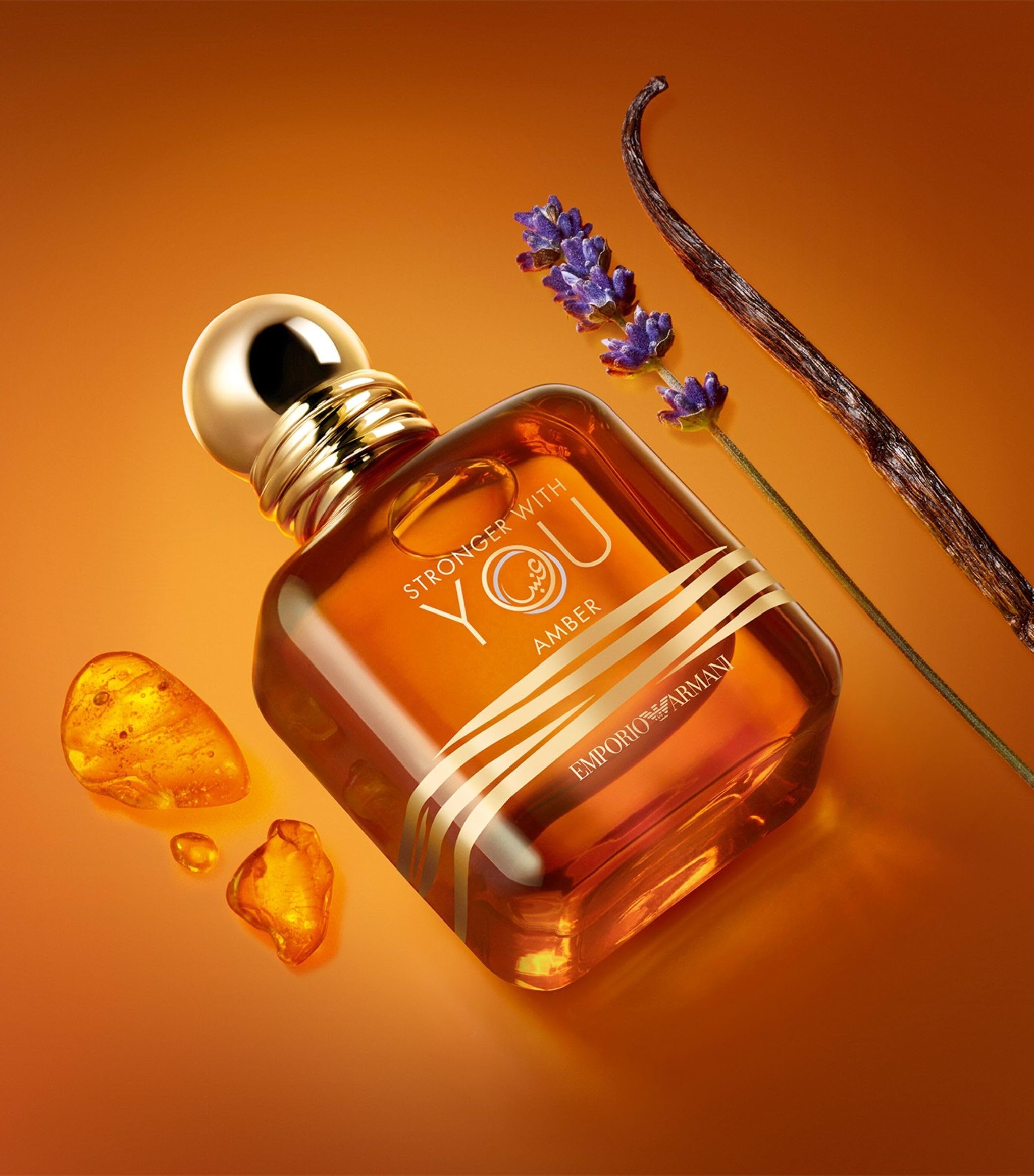 Foto 4 pulgar | Perfume Armani Stronger With You Amber Eau De Parfum 50 Ml - Venta Internacional.