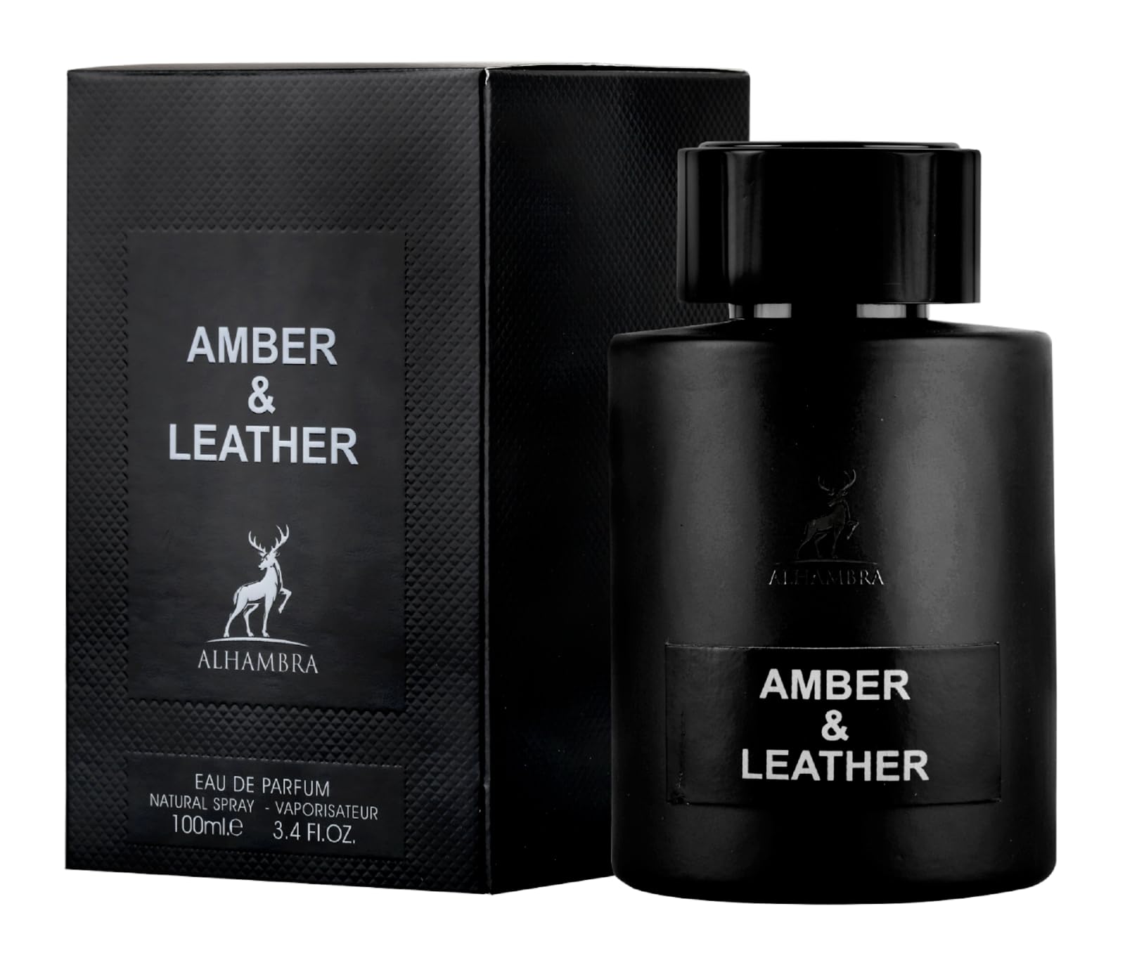 Foto 2 pulgar | Perfume Alhambra Amber & Leather Eau de Parfum 100 ml para Hombre - Venta Internacional