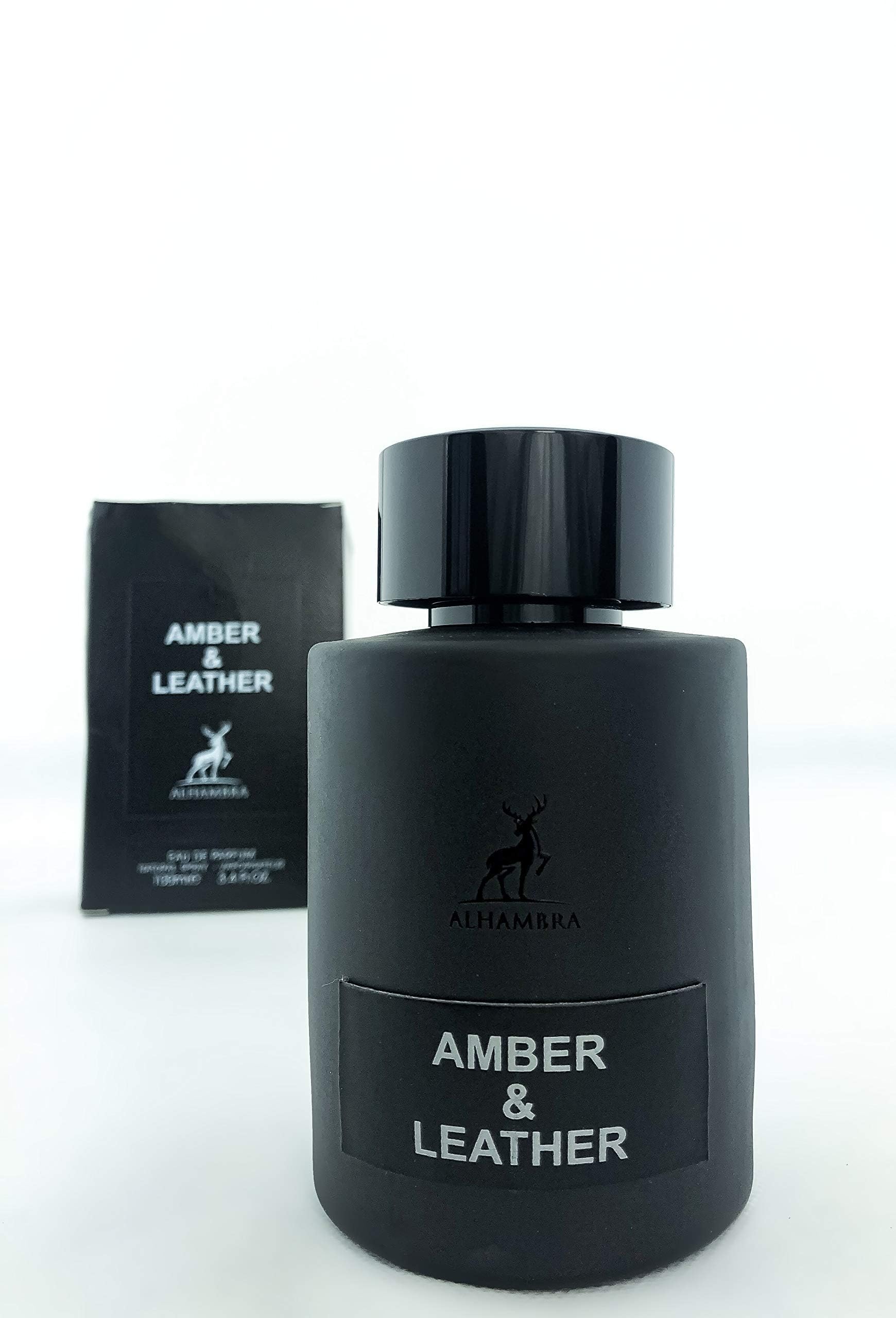 Foto 4 pulgar | Perfume Alhambra Amber & Leather Eau de Parfum 100 ml para Hombre - Venta Internacional