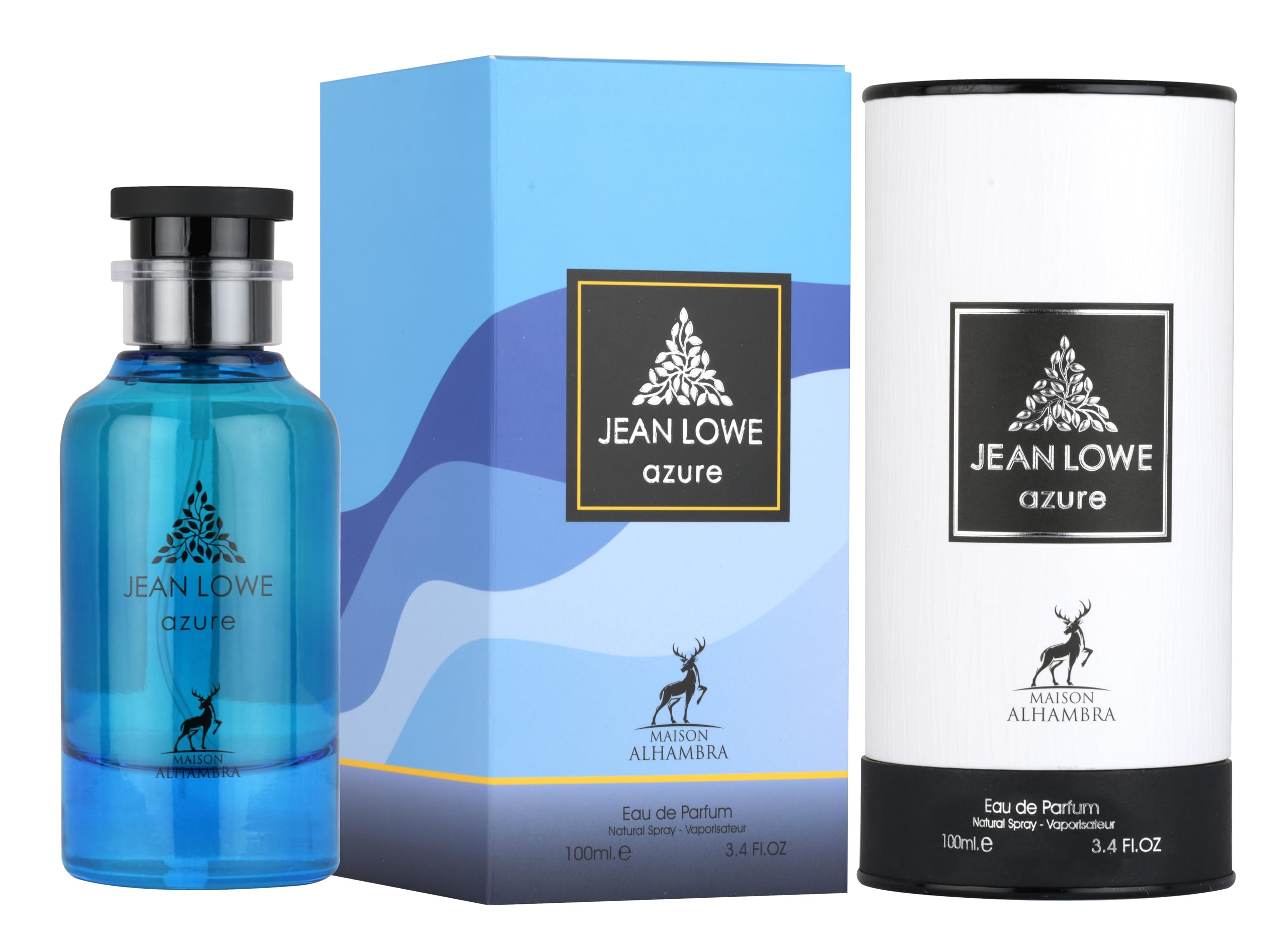 Foto 3 pulgar | Perfume Maison Alhambra Jean Lowe Azure Edp 100 ml Unisex-Venta Internacional