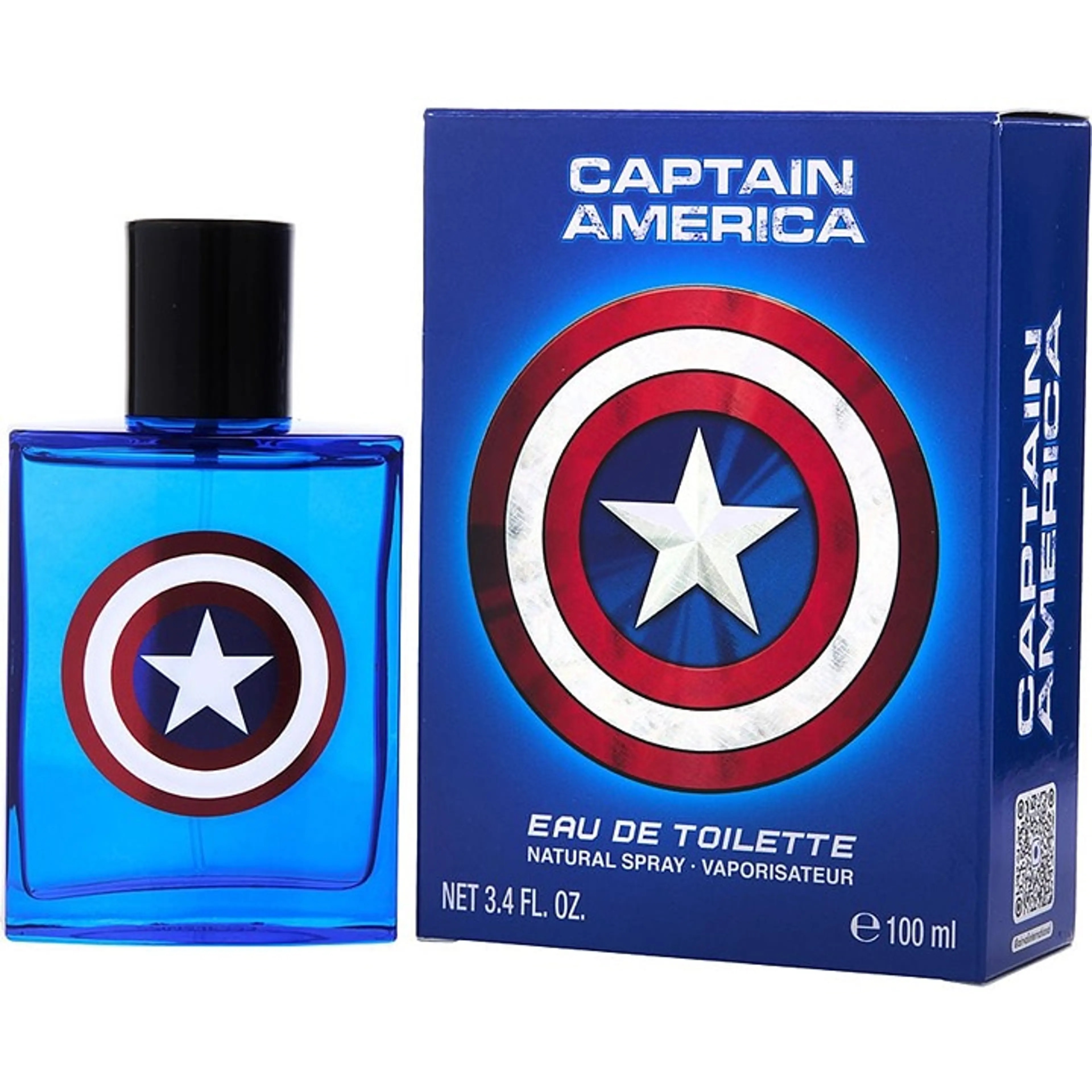 Perfume Marvel Captain America Eau De Toilette 100,55 Ml - Venta Internacional.