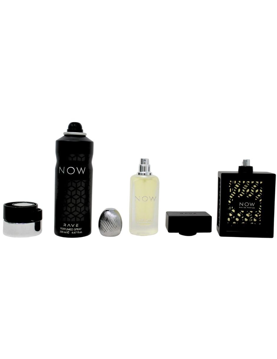 Foto 4 pulgar | Perfume Lattafa Rave Now Eau De Parfum 100 ml Set de 3 Piezas para Hombre - Venta Internacional
