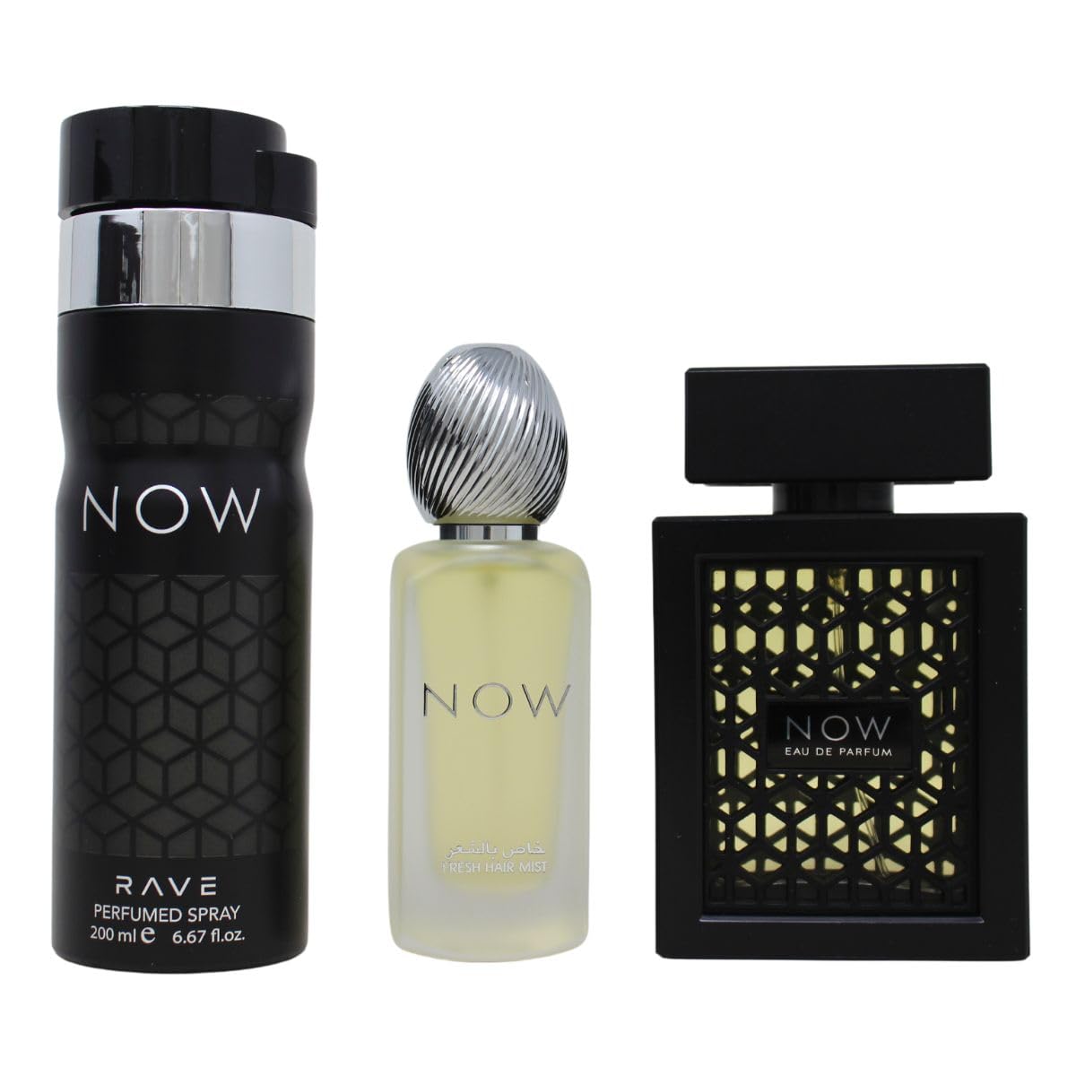 Foto 5 pulgar | Perfume Lattafa Rave Now Eau De Parfum 100 ml Set de 3 Piezas para Hombre - Venta Internacional