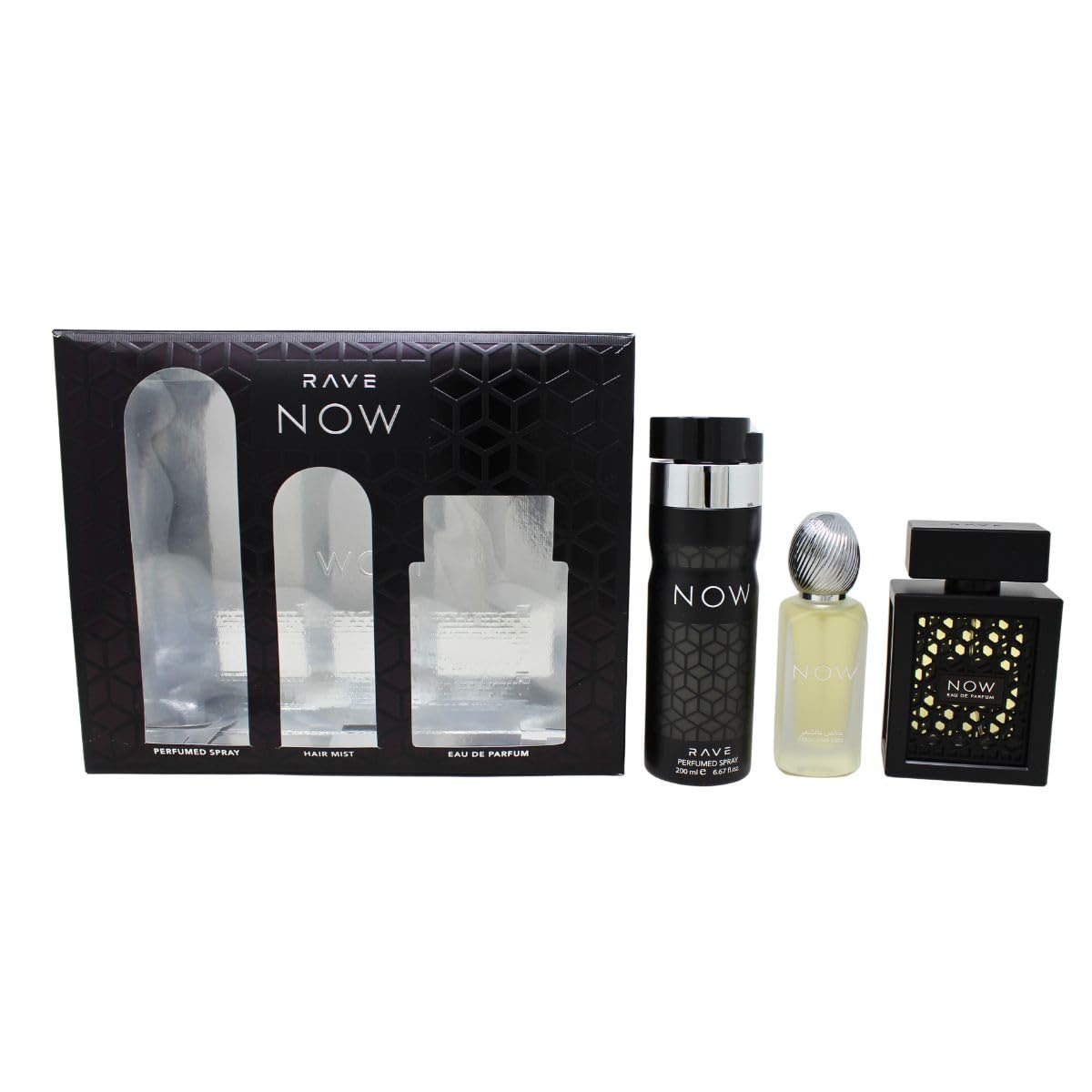 Foto 6 pulgar | Perfume Lattafa Rave Now Eau De Parfum 100 ml Set de 3 Piezas para Hombre - Venta Internacional