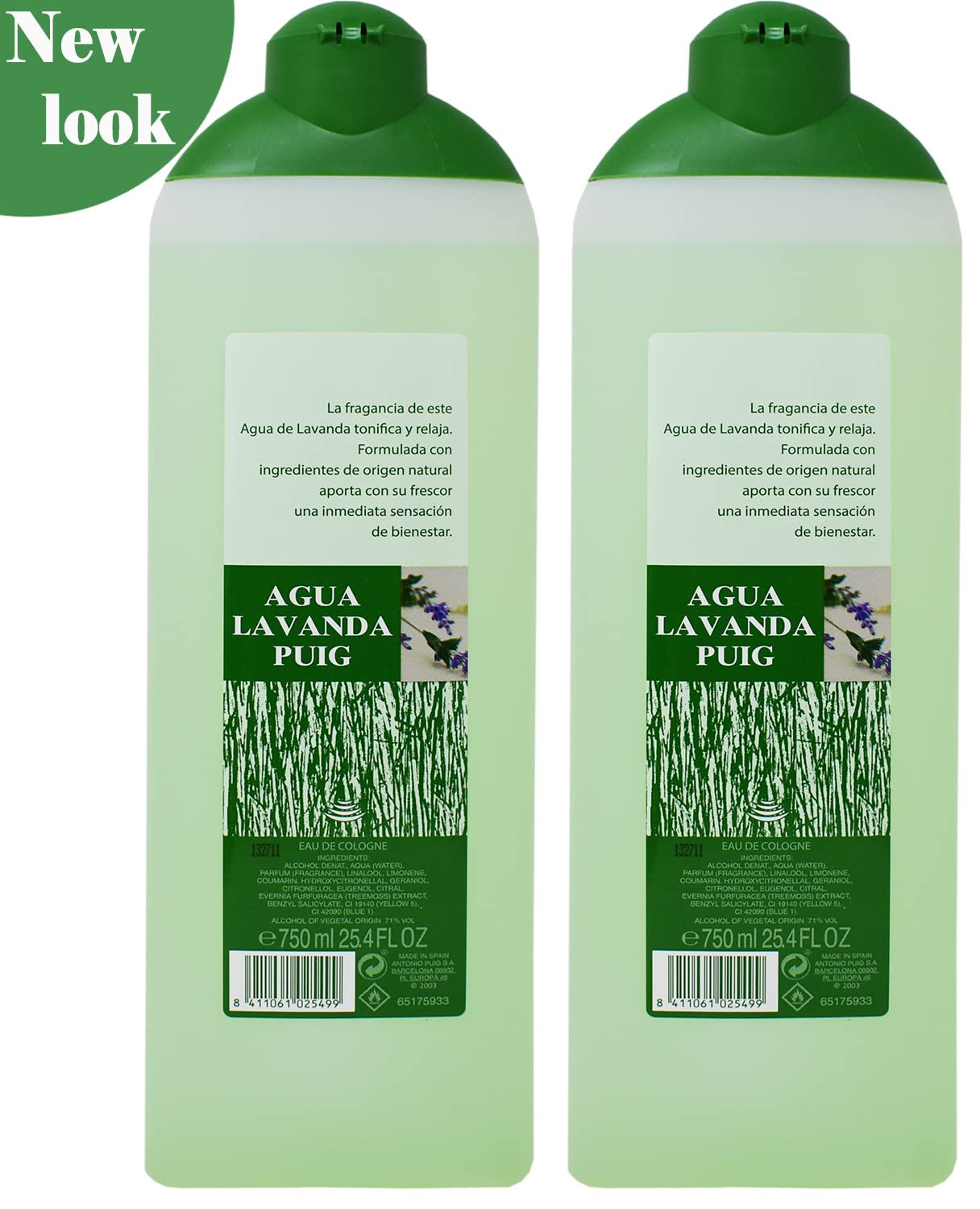 Foto 3 pulgar | Colonia Puig Agua de Lavanda 2 Piezas de 750 ml-Venta Internacional