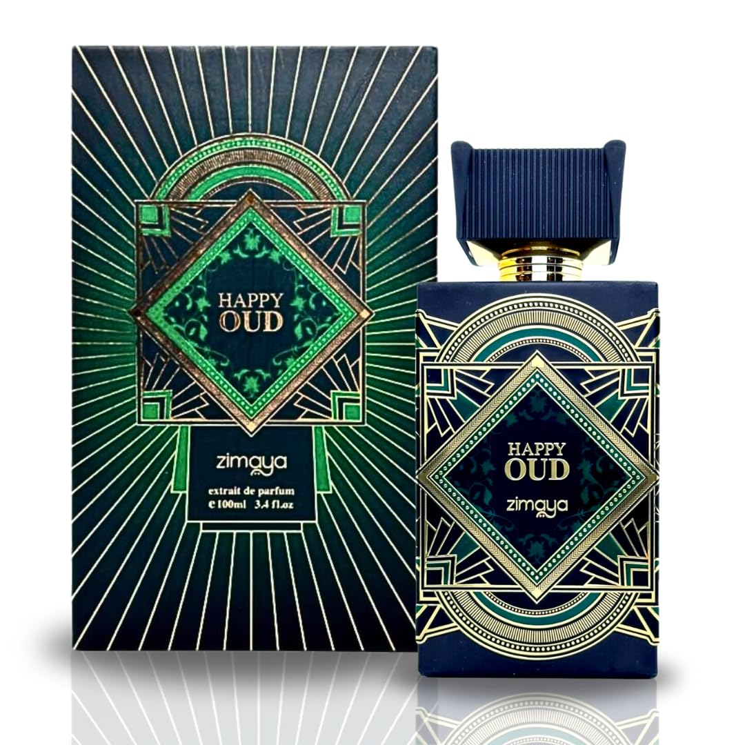 Perfume Zimaya Happy Oud Extrait De Parfum Para Unisex, 100 Ml - Venta Internacional.