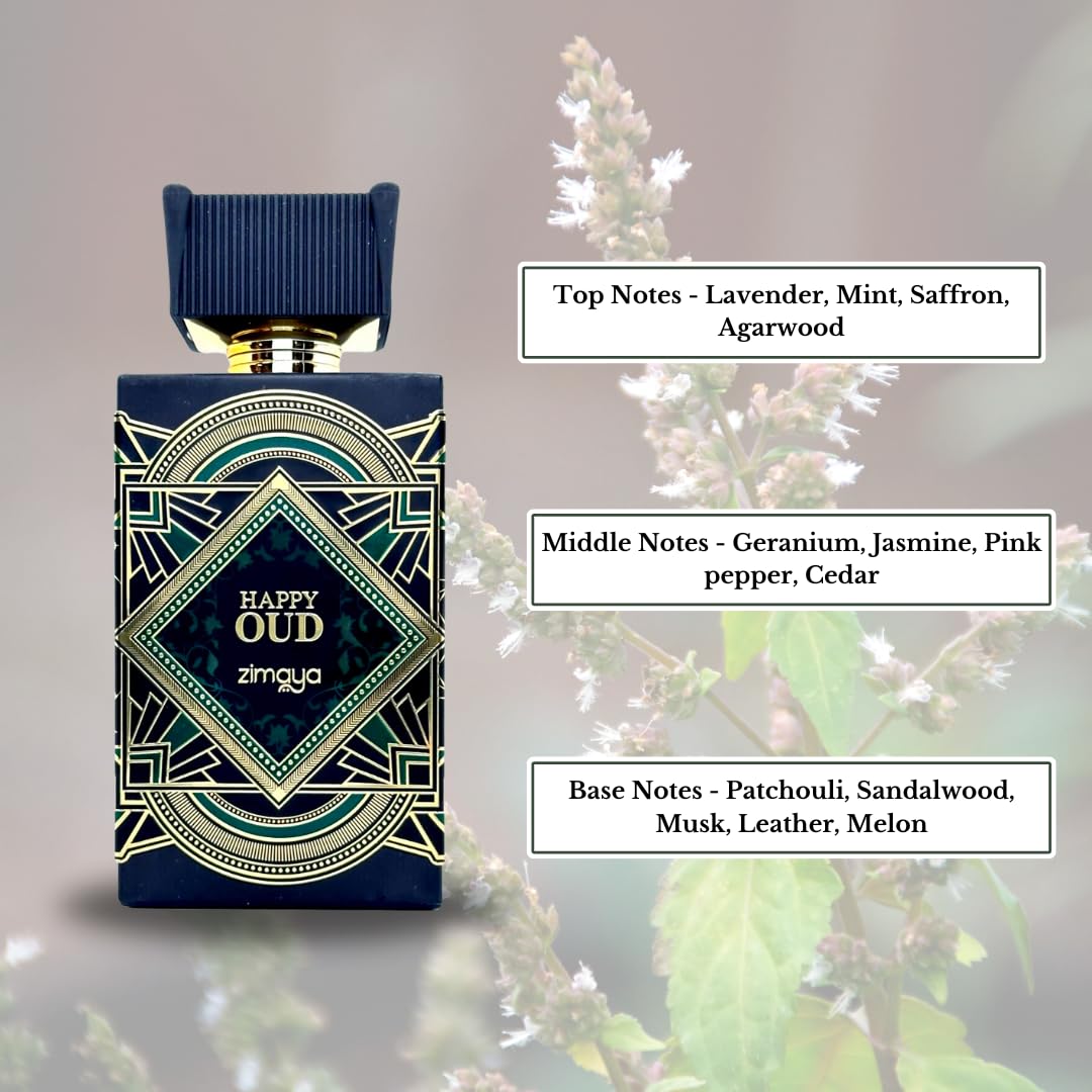 Foto 5 pulgar | Perfume Zimaya Happy Oud Extrait De Parfum Para Unisex, 100 Ml - Venta Internacional.