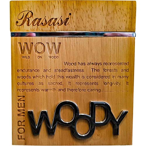 Perfume Rasasi Woody Eau De Parfum Para Hombre, 60 Ml, Aromas Afrutados - Venta Internacional.
