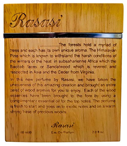 Foto 3 pulgar | Perfume Rasasi Woody Eau De Parfum Para Hombre, 60 Ml, Aromas Afrutados - Venta Internacional.